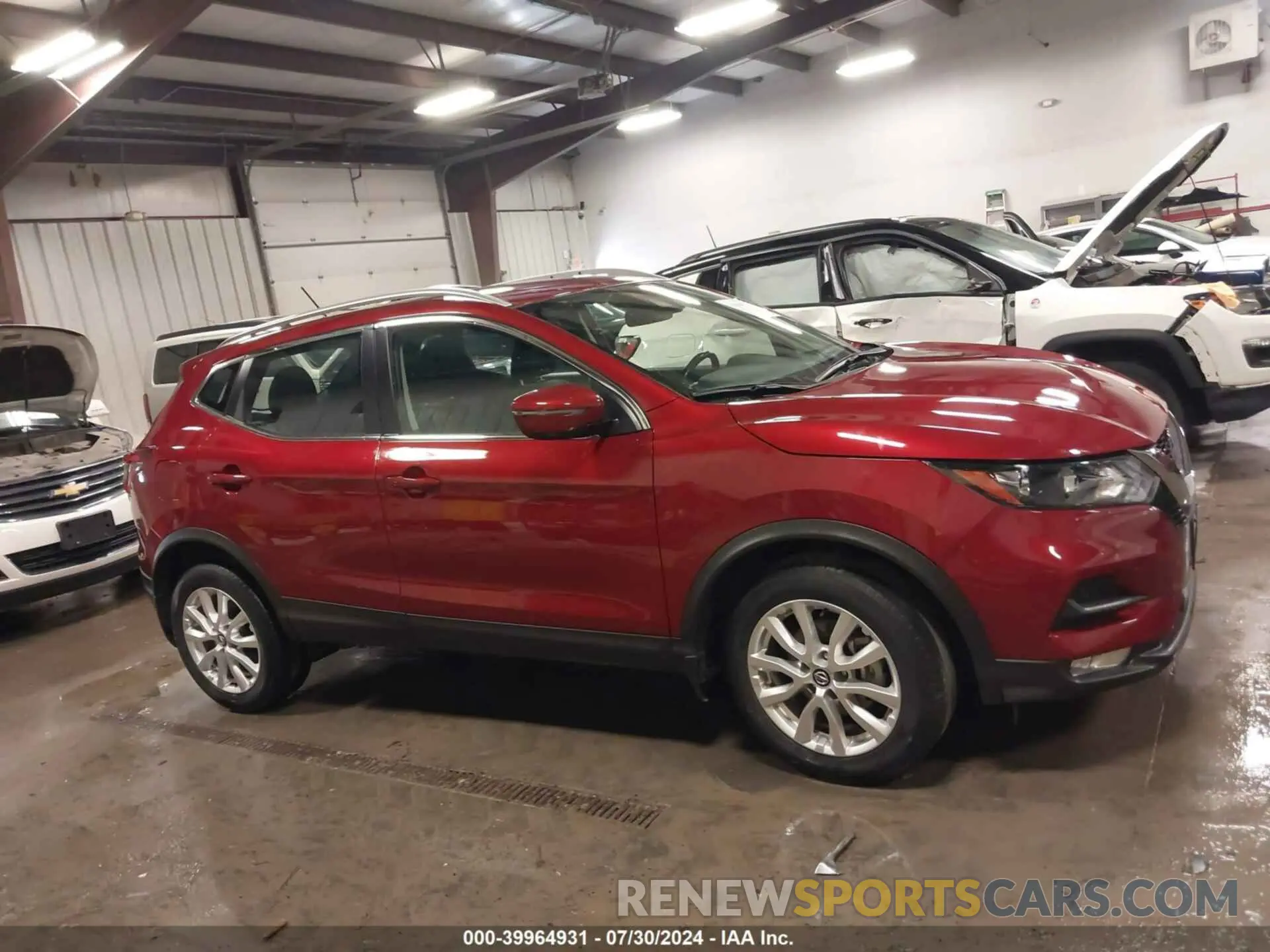 13 Photograph of a damaged car JN1BJ1BWXMW421937 NISSAN ROGUE SPORT 2021
