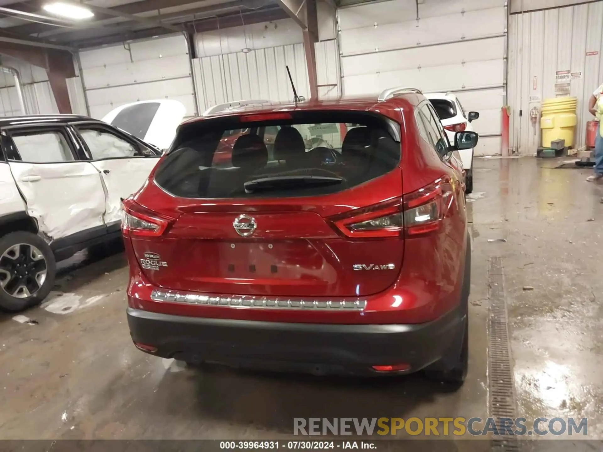 16 Photograph of a damaged car JN1BJ1BWXMW421937 NISSAN ROGUE SPORT 2021
