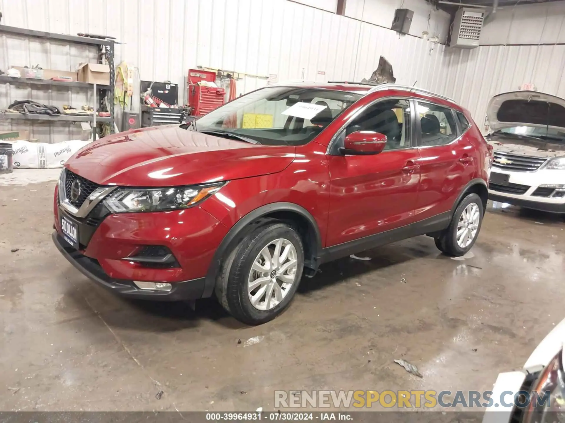 2 Photograph of a damaged car JN1BJ1BWXMW421937 NISSAN ROGUE SPORT 2021