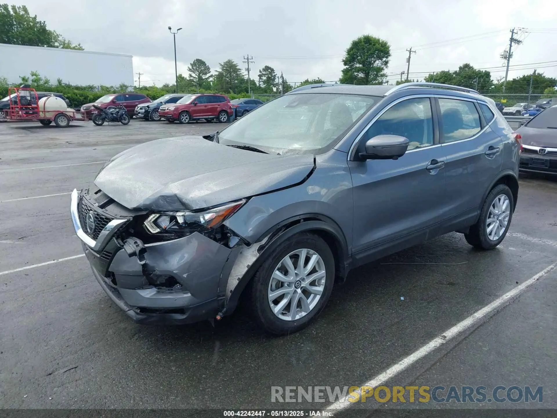 2 Photograph of a damaged car JN1BJ1BWXMW440150 NISSAN ROGUE SPORT 2021