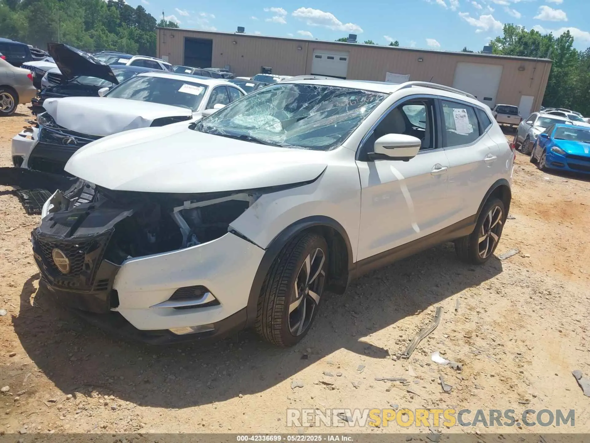 2 Photograph of a damaged car JN1BJ1CV1MW315852 NISSAN ROGUE SPORT 2021