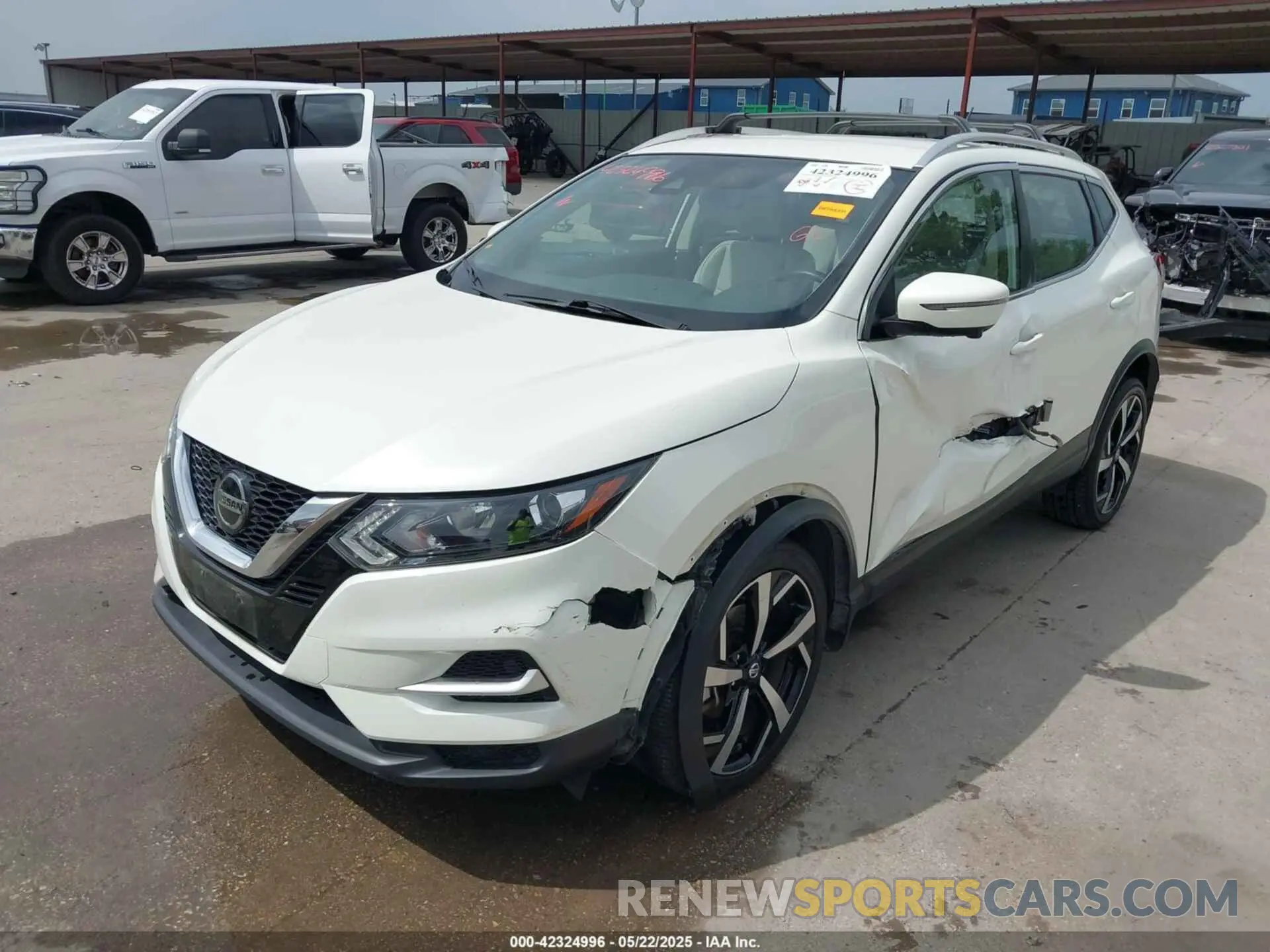 2 Photograph of a damaged car JN1BJ1CV5MW567104 NISSAN ROGUE SPORT 2021