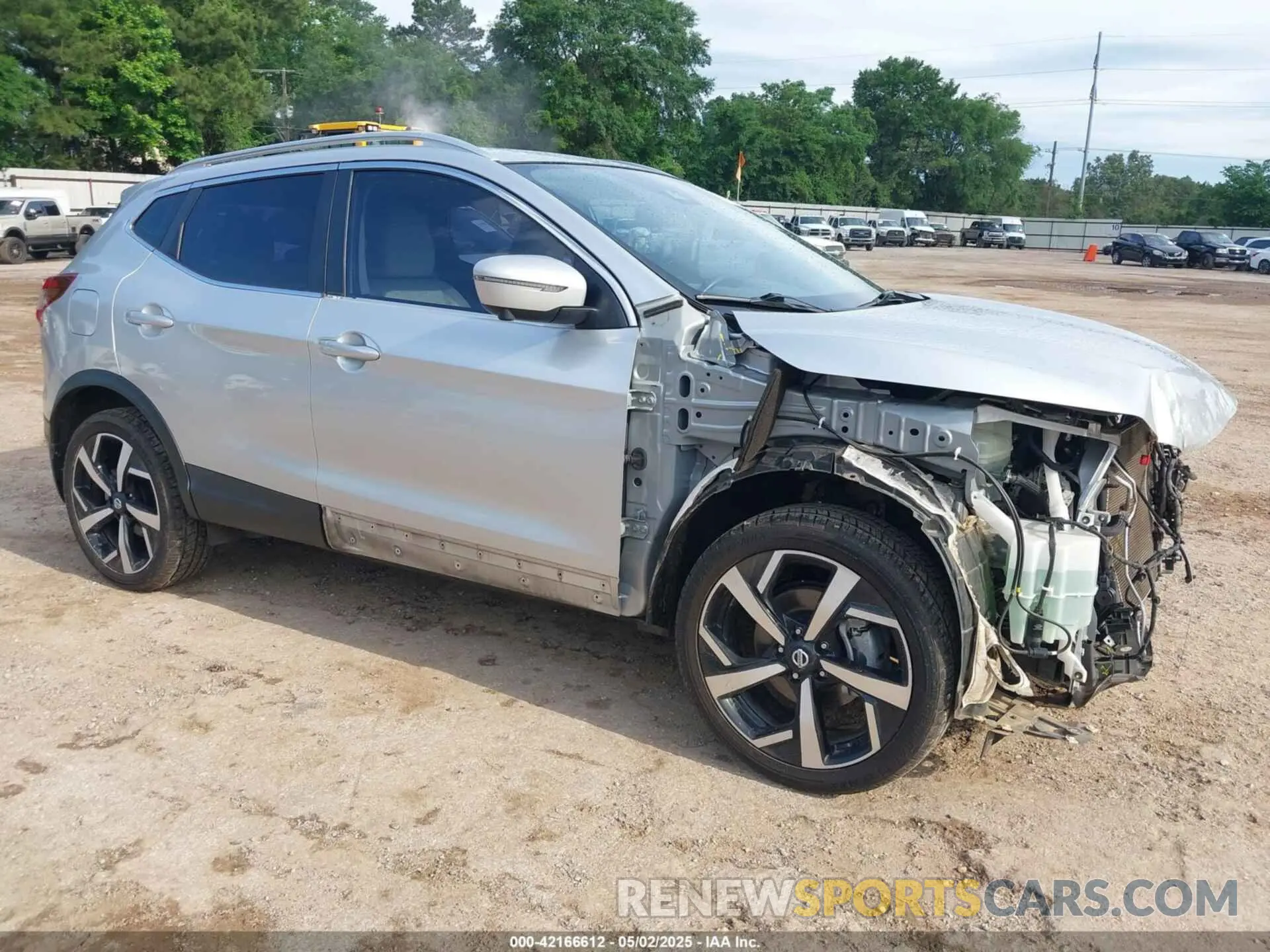 1 Photograph of a damaged car JN1BJ1CV6MW567371 NISSAN ROGUE SPORT 2021