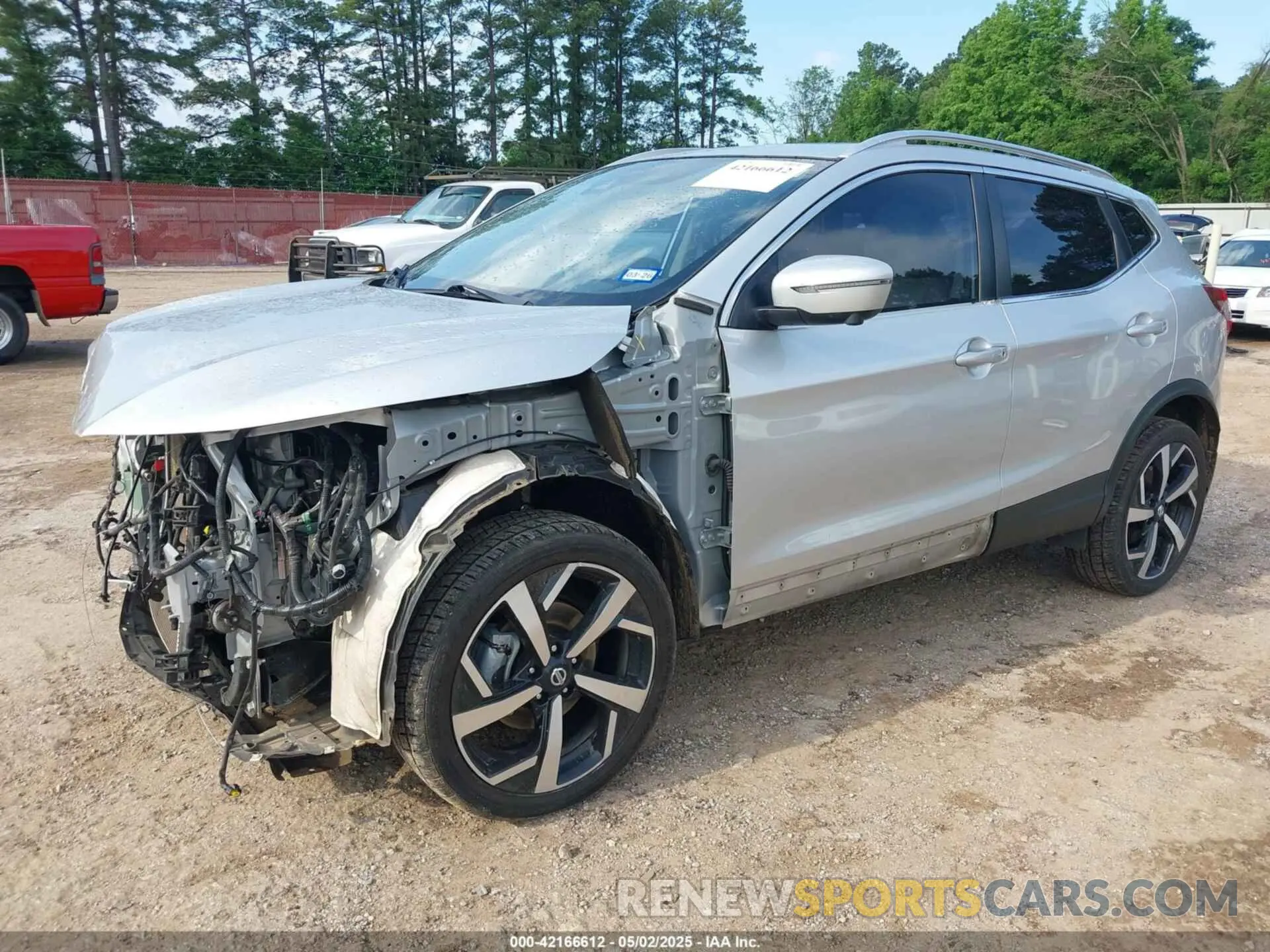 2 Photograph of a damaged car JN1BJ1CV6MW567371 NISSAN ROGUE SPORT 2021