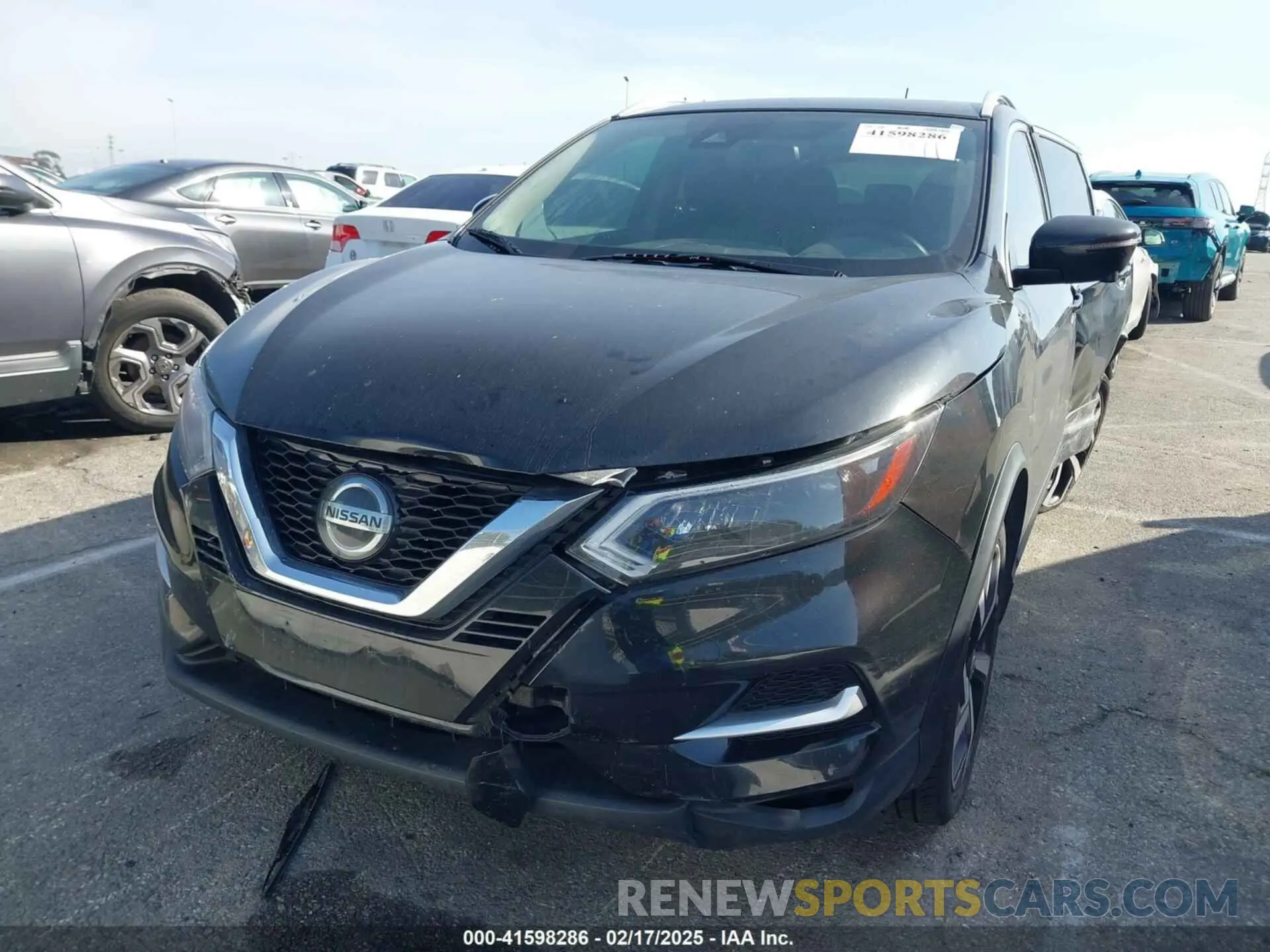 2 Photograph of a damaged car JN1BJ1CVXMW560682 NISSAN ROGUE SPORT 2021