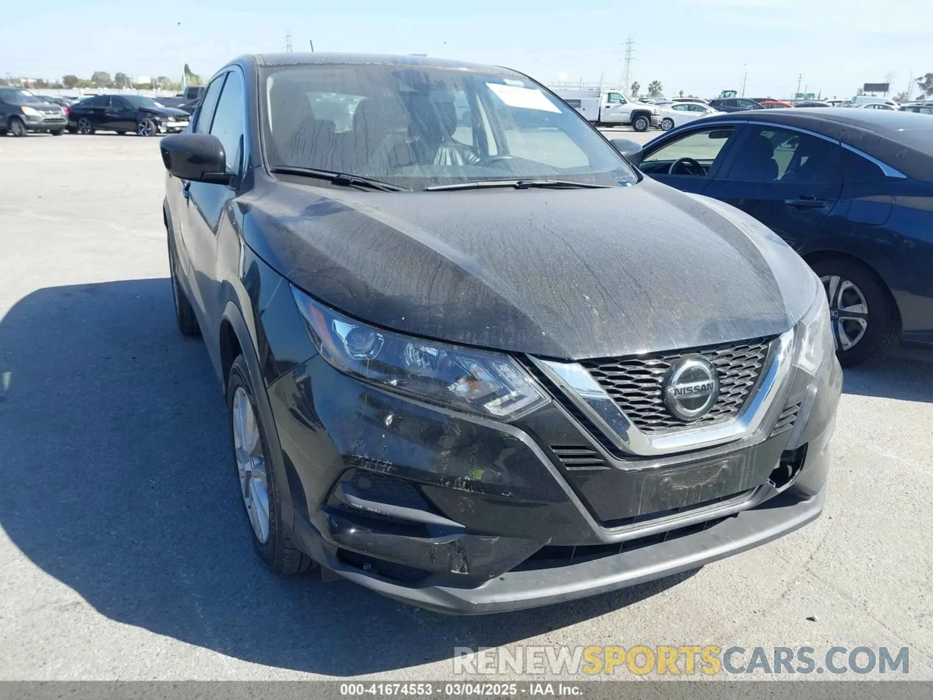 1 Photograph of a damaged car JN1BJ1AV0NW345140 NISSAN ROGUE SPORT 2022