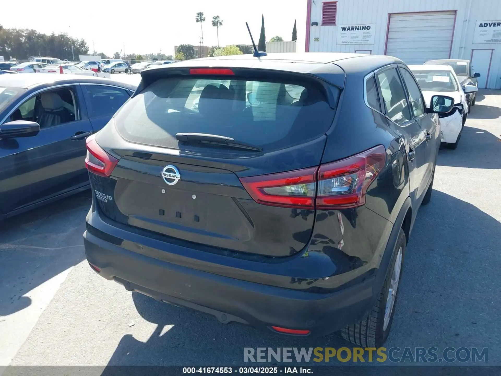 4 Photograph of a damaged car JN1BJ1AV0NW345140 NISSAN ROGUE SPORT 2022