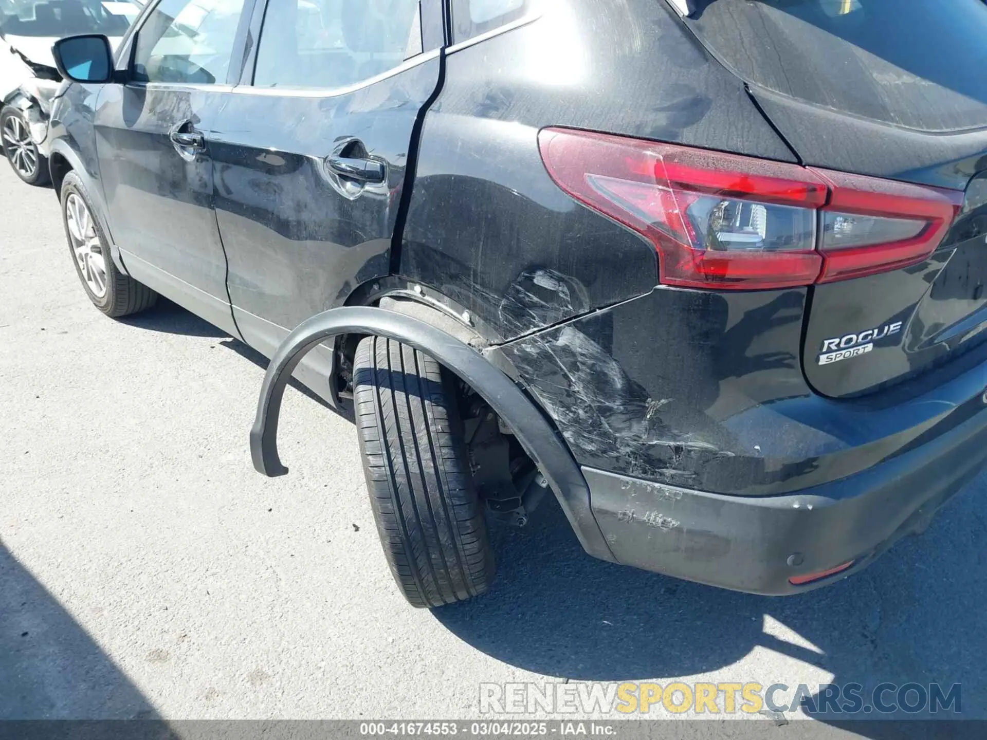 6 Photograph of a damaged car JN1BJ1AV0NW345140 NISSAN ROGUE SPORT 2022