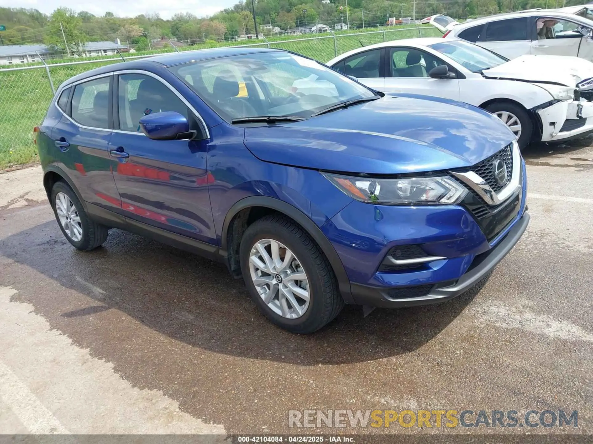 1 Photograph of a damaged car JN1BJ1AV1NW342263 NISSAN ROGUE SPORT 2022