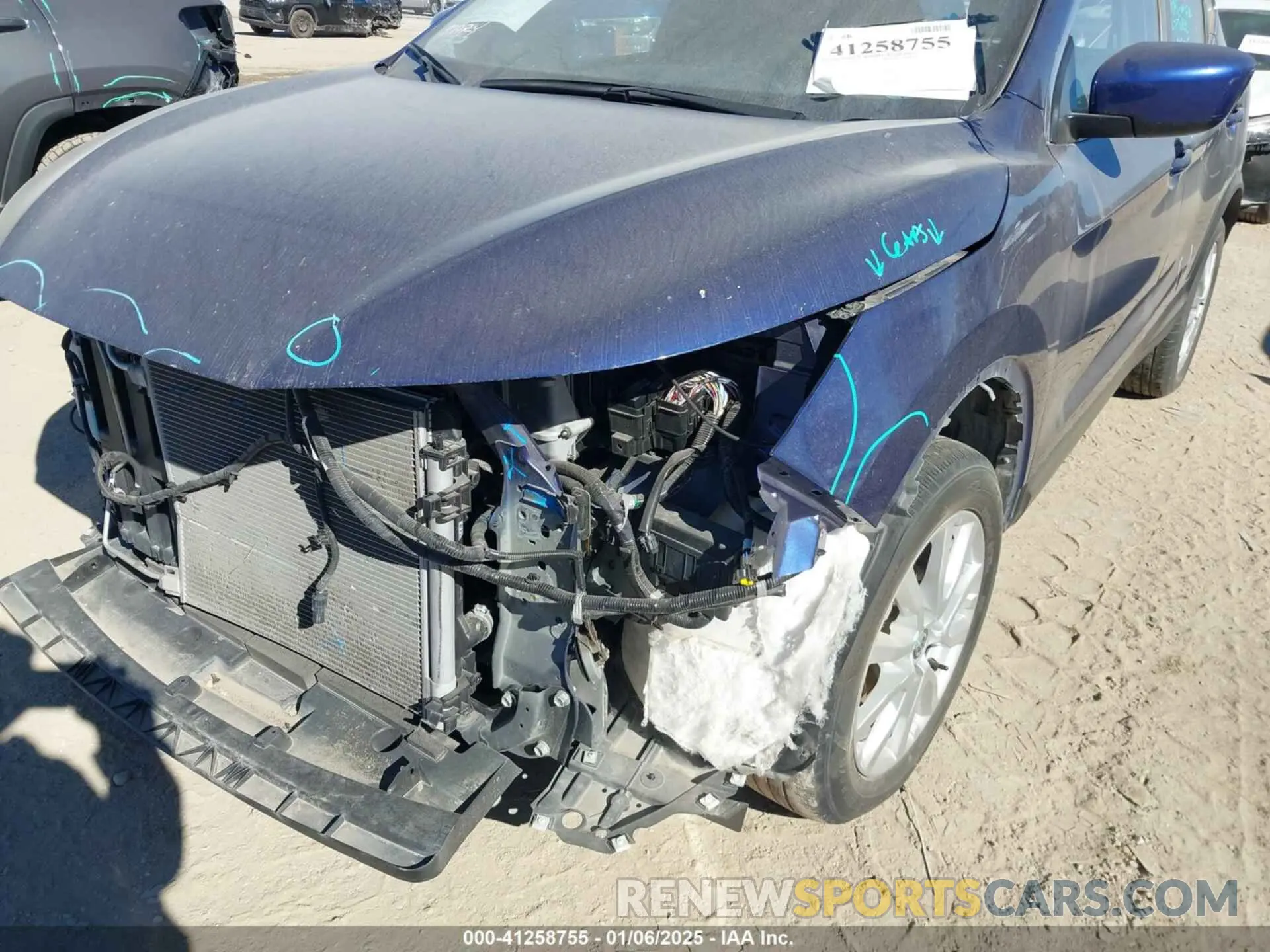 6 Photograph of a damaged car JN1BJ1AV4NW344637 NISSAN ROGUE SPORT 2022