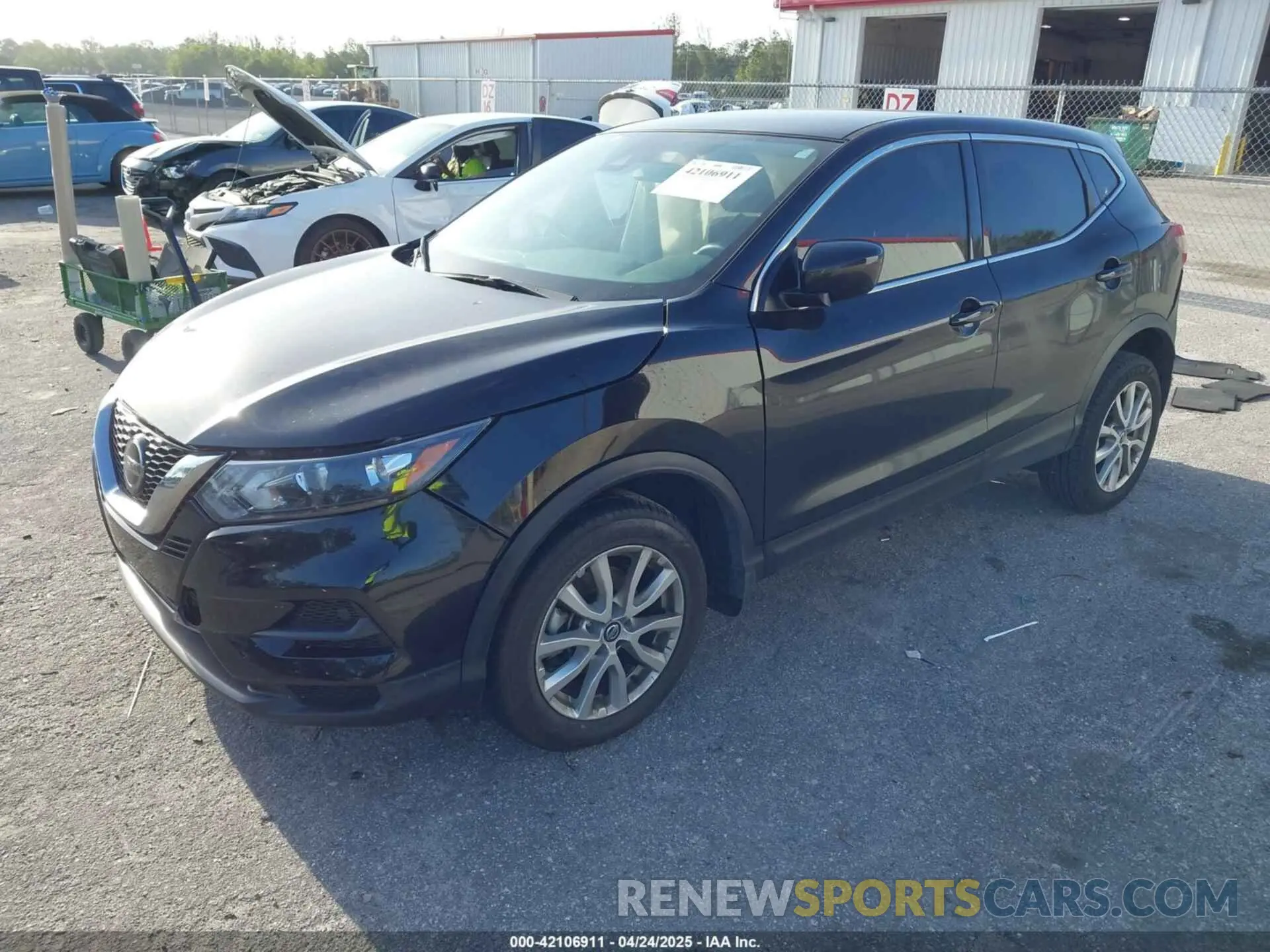 2 Photograph of a damaged car JN1BJ1AV7NW340713 NISSAN ROGUE SPORT 2022