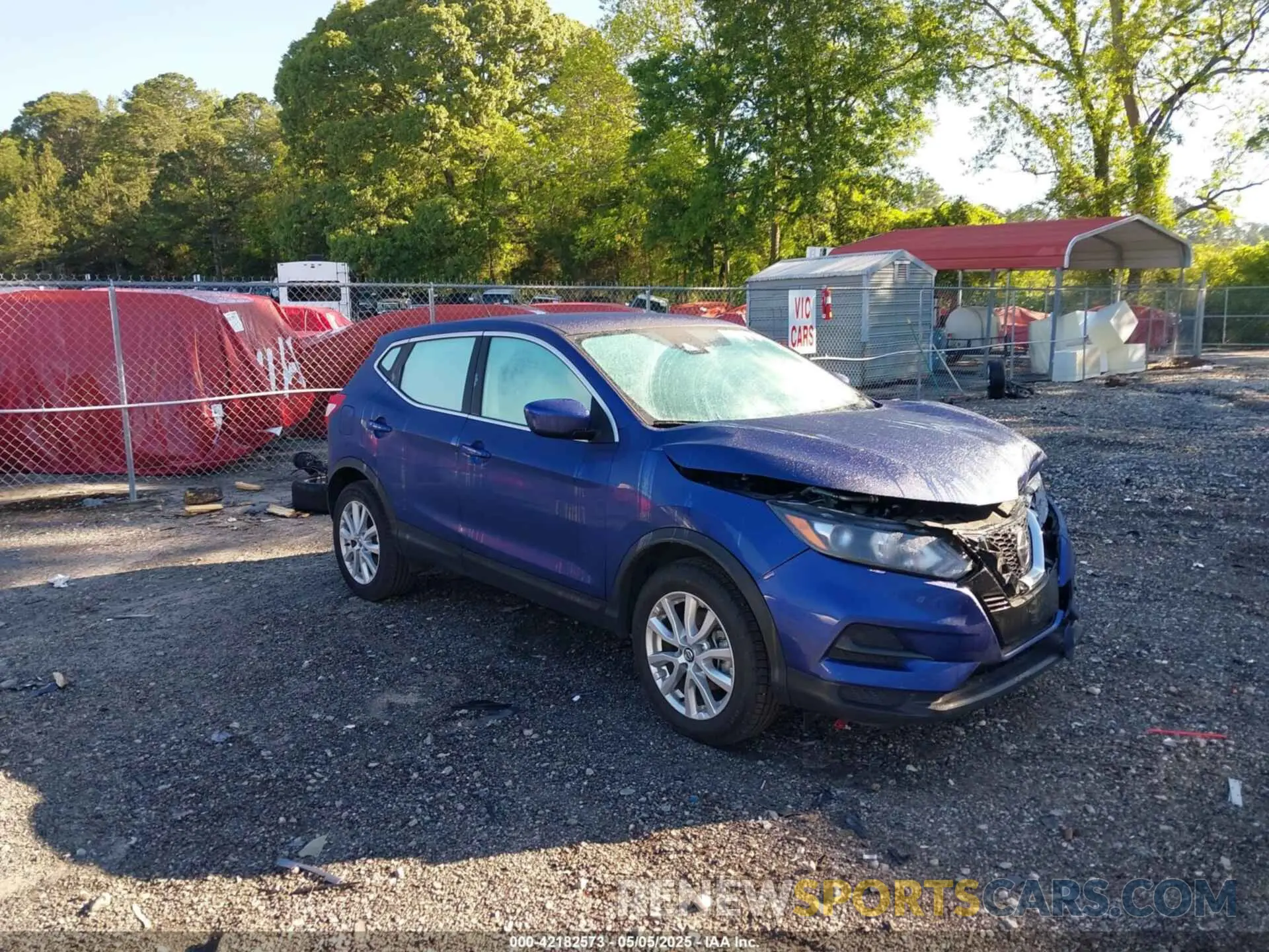 1 Photograph of a damaged car JN1BJ1AW1NW477784 NISSAN ROGUE SPORT 2022