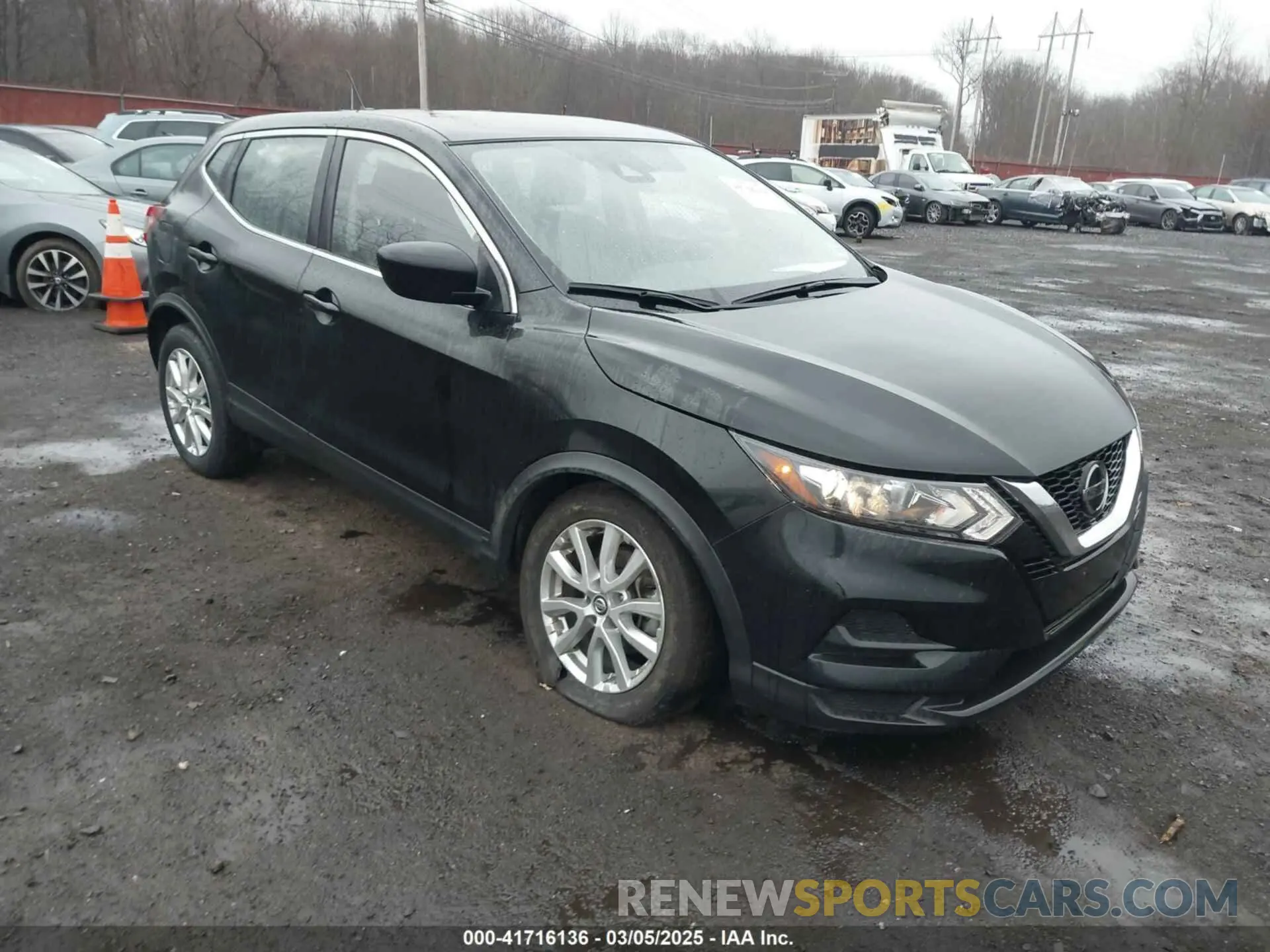 1 Photograph of a damaged car JN1BJ1AW3NW681132 NISSAN ROGUE SPORT 2022