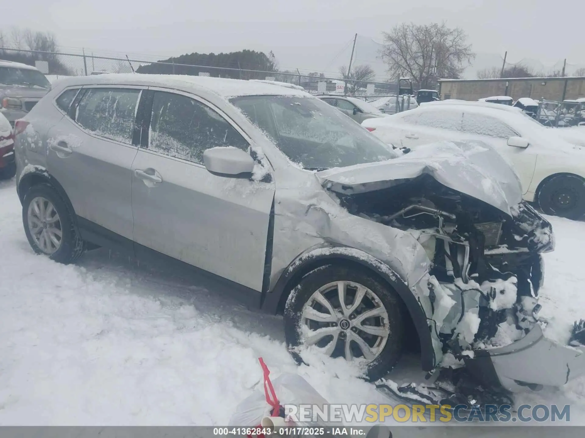 1 Photograph of a damaged car JN1BJ1AW4NW680815 NISSAN ROGUE SPORT 2022