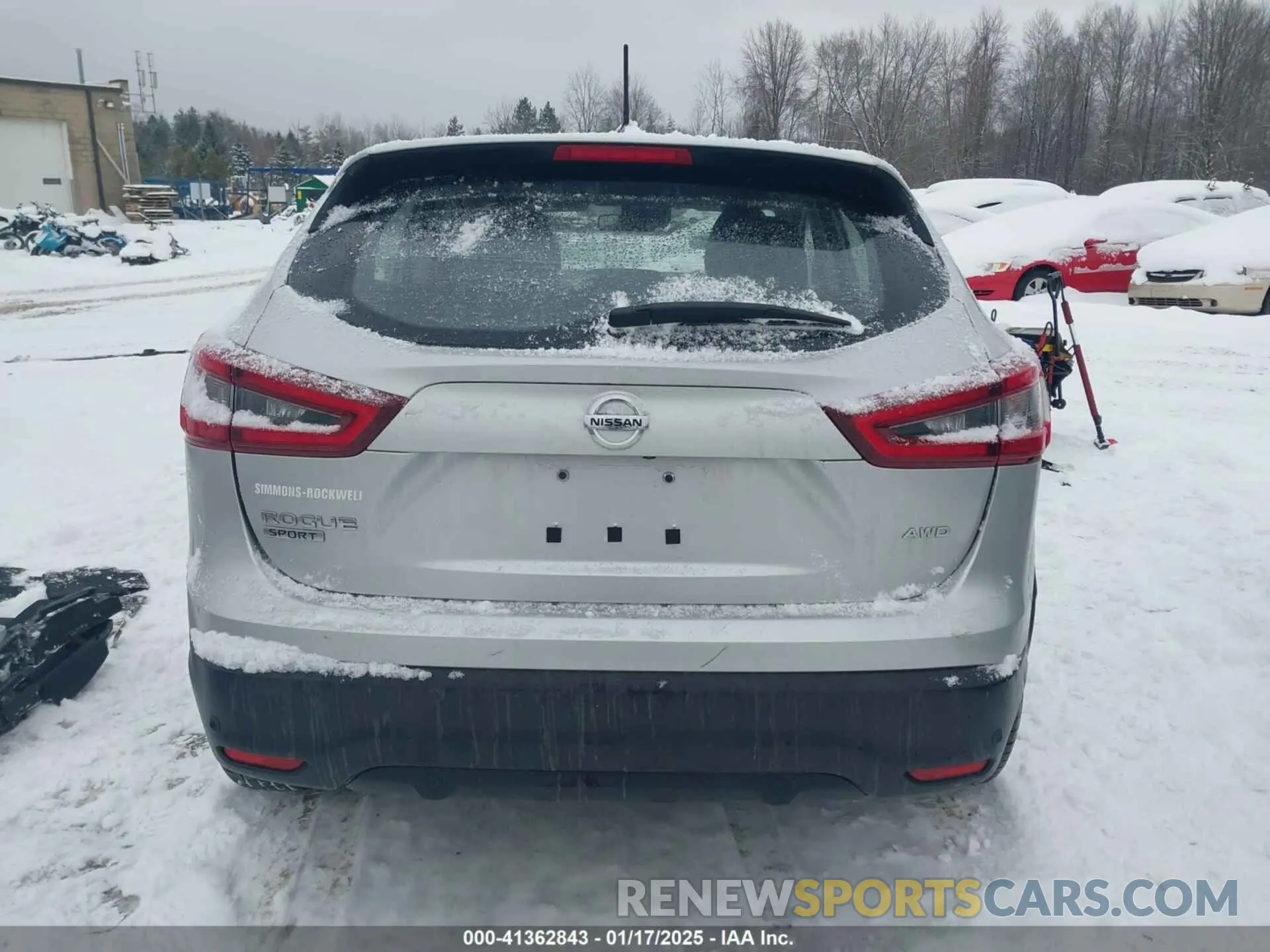 17 Photograph of a damaged car JN1BJ1AW4NW680815 NISSAN ROGUE SPORT 2022