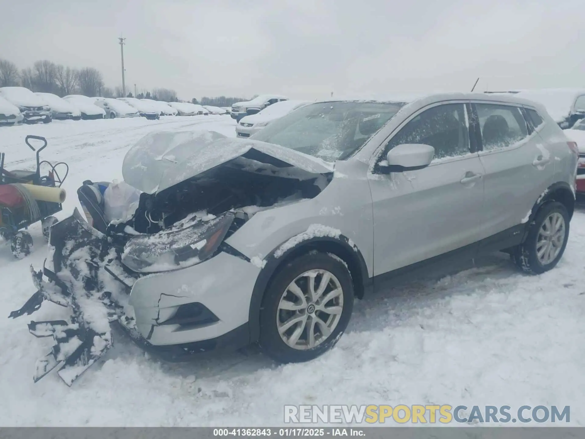 2 Photograph of a damaged car JN1BJ1AW4NW680815 NISSAN ROGUE SPORT 2022