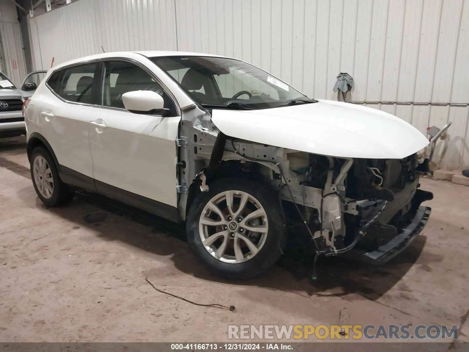 1 Photograph of a damaged car JN1BJ1AW7NW471391 NISSAN ROGUE SPORT 2022