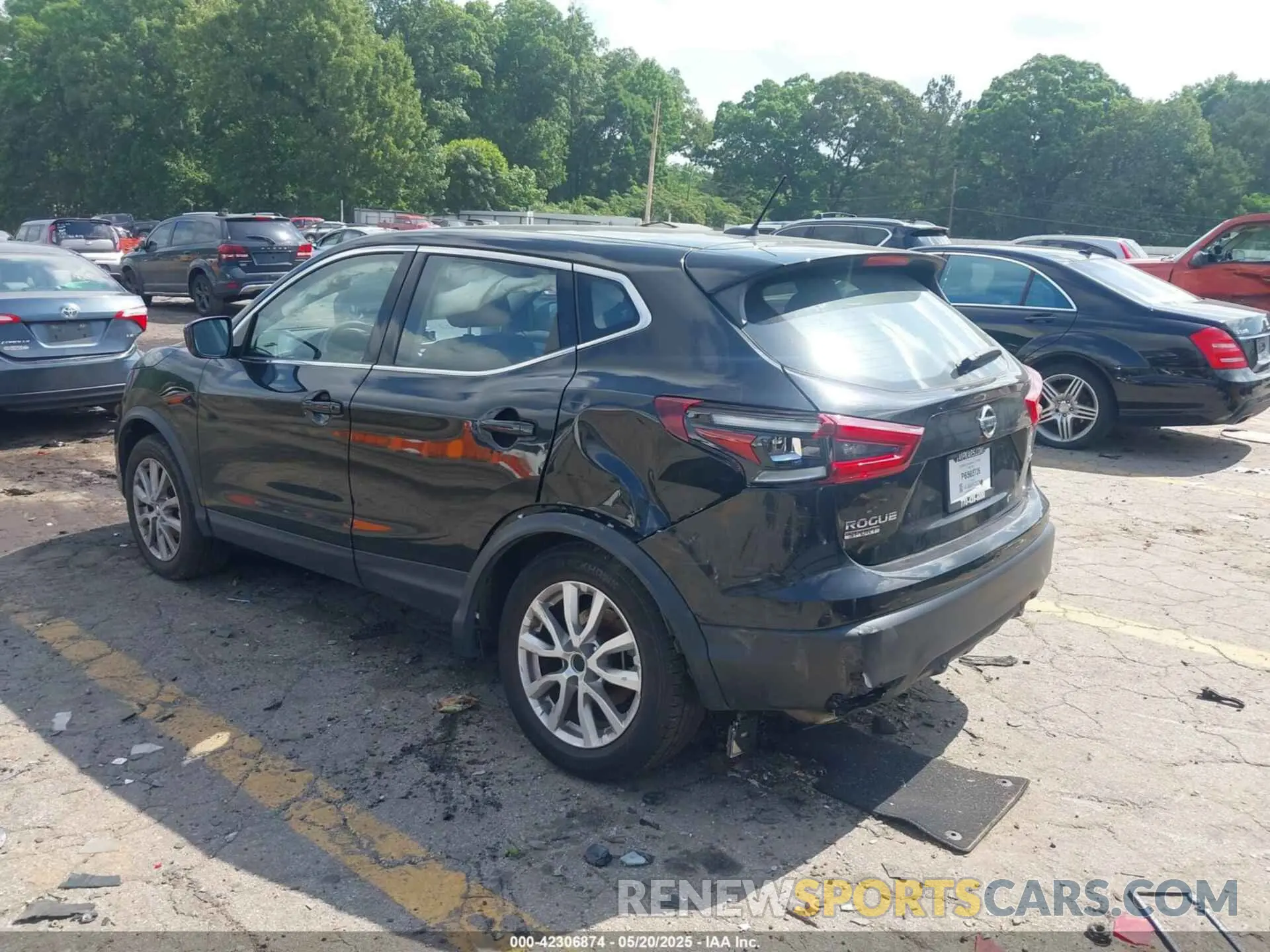 3 Photograph of a damaged car JN1BJ1AW7NW475831 NISSAN ROGUE SPORT 2022