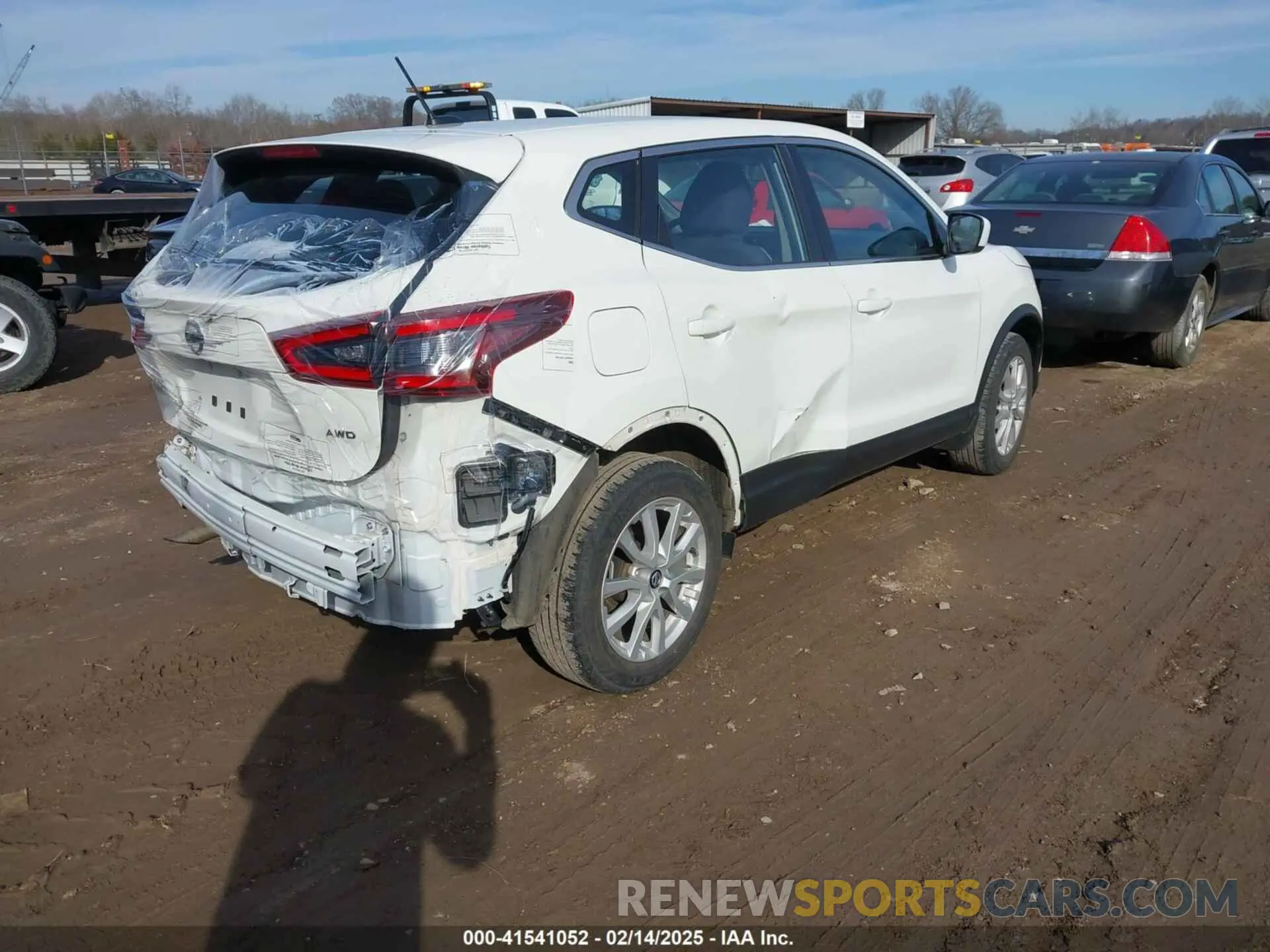 4 Photograph of a damaged car JN1BJ1AW7NW480057 NISSAN ROGUE SPORT 2022