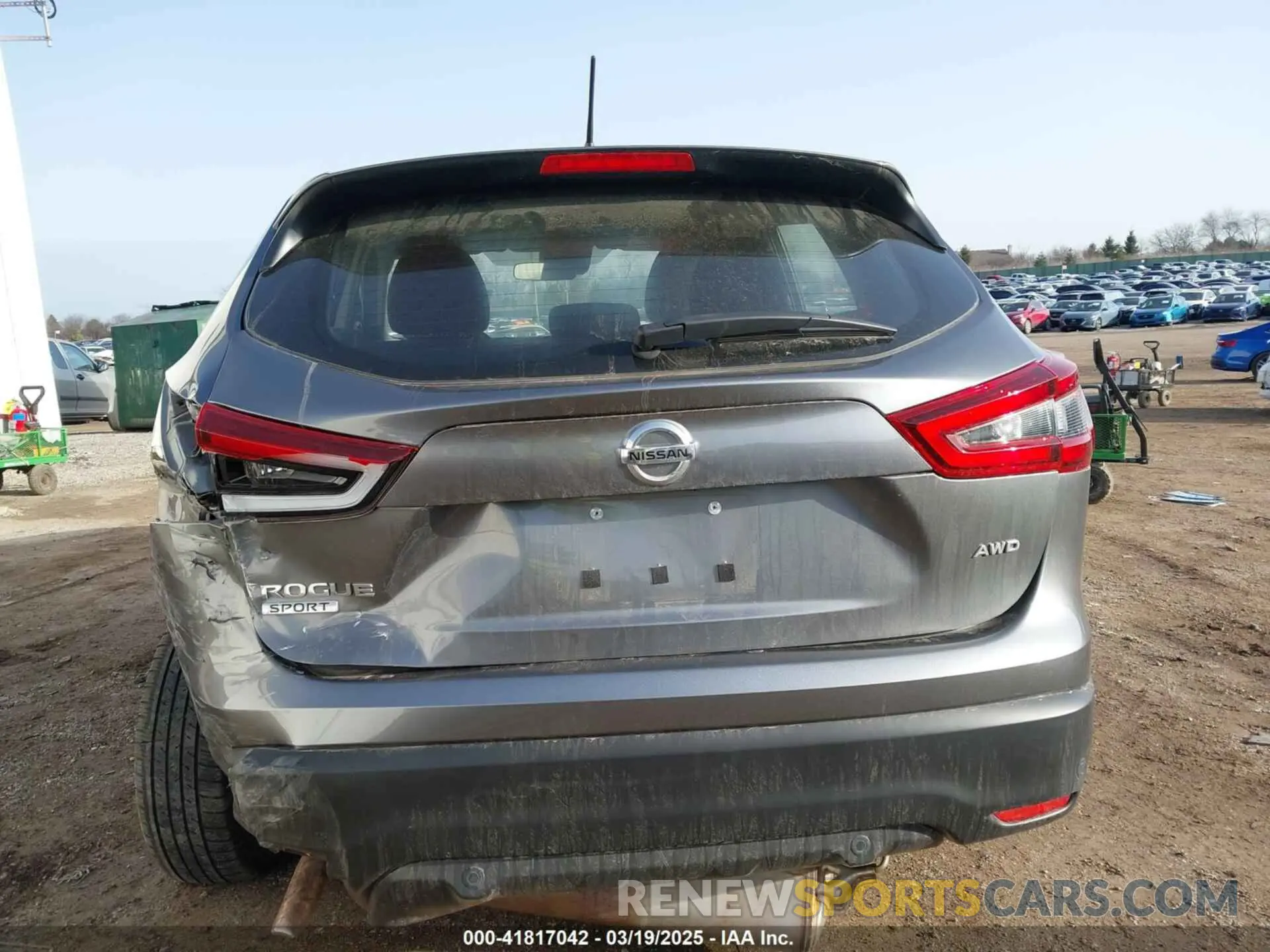 16 Photograph of a damaged car JN1BJ1AW9NW471117 NISSAN ROGUE SPORT 2022