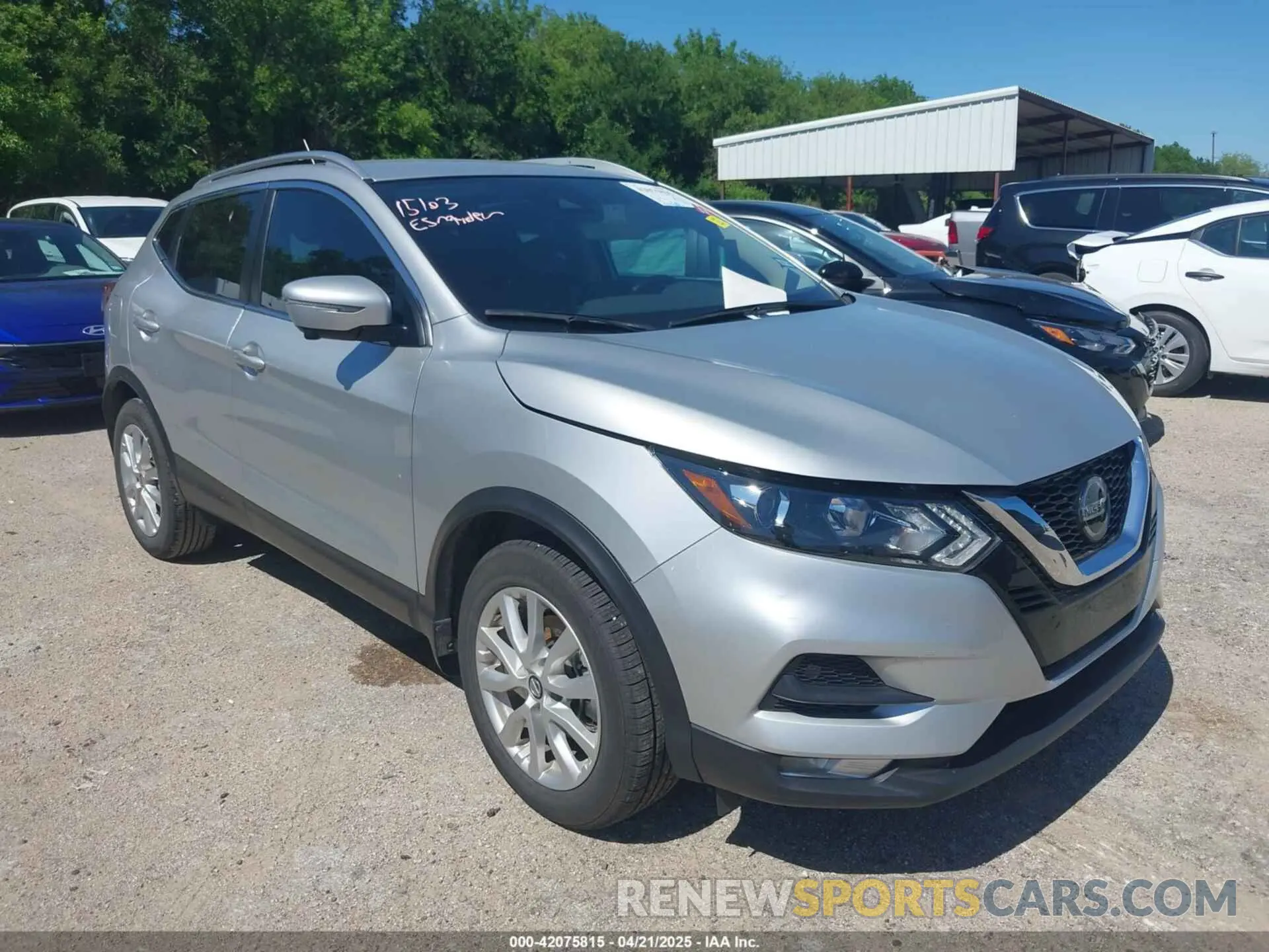 1 Photograph of a damaged car JN1BJ1BW0NW487477 NISSAN ROGUE SPORT 2022