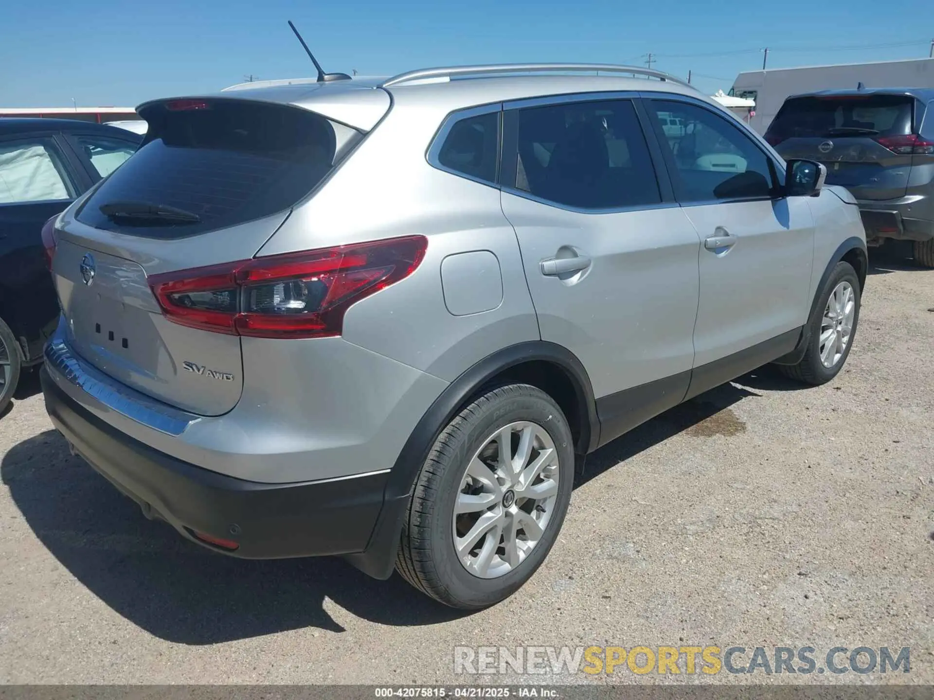 4 Photograph of a damaged car JN1BJ1BW0NW487477 NISSAN ROGUE SPORT 2022