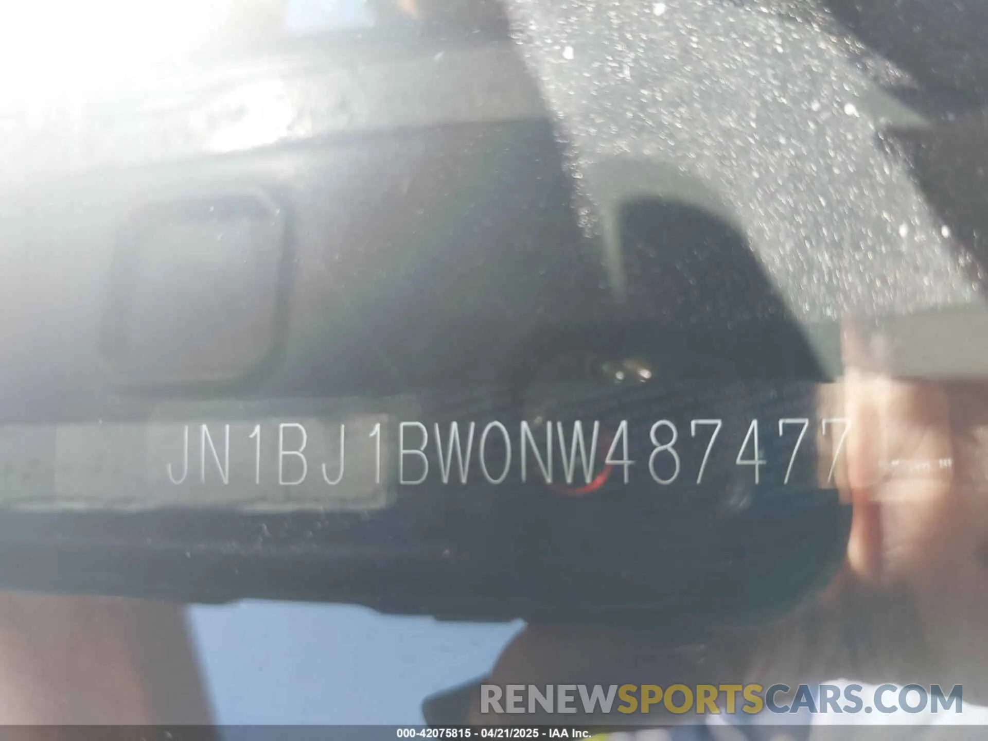 9 Photograph of a damaged car JN1BJ1BW0NW487477 NISSAN ROGUE SPORT 2022
