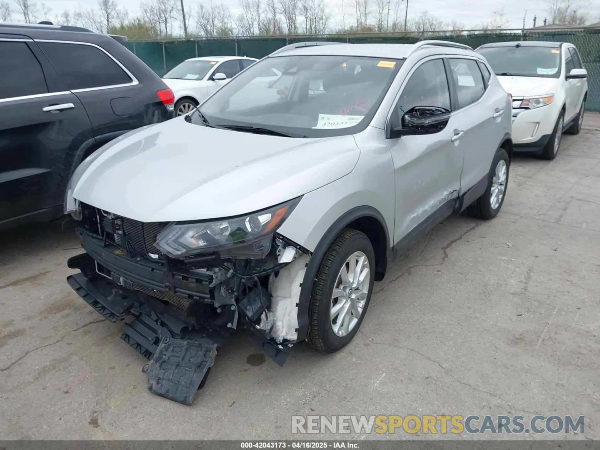 6 Photograph of a damaged car JN1BJ1BW3NW680142 NISSAN ROGUE SPORT 2022