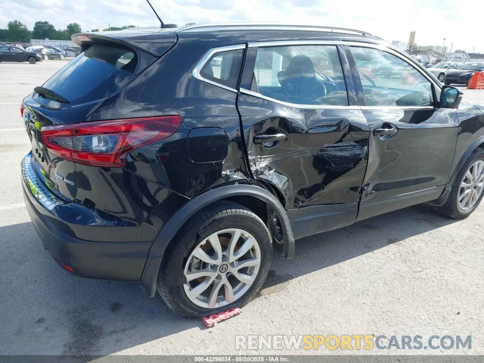 6 Photograph of a damaged car JN1BJ1BW4NW488244 NISSAN ROGUE SPORT 2022