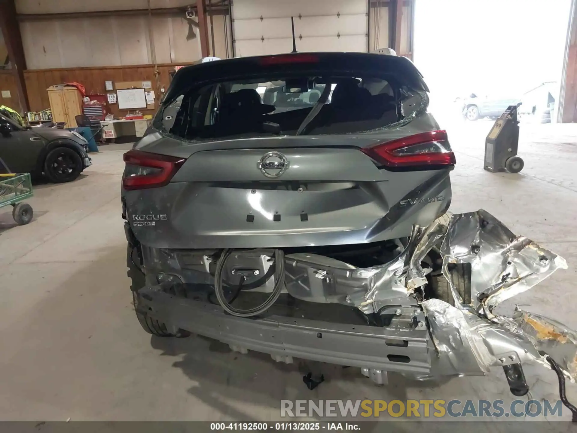 17 Photograph of a damaged car JN1BJ1BW4NW491810 NISSAN ROGUE SPORT 2022
