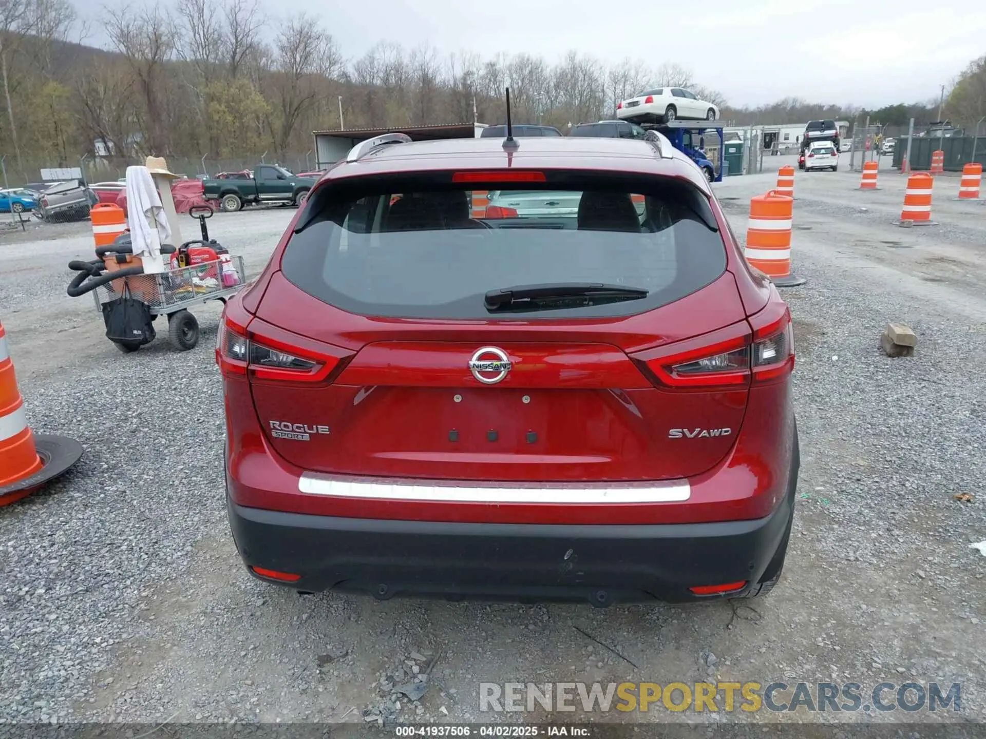 16 Photograph of a damaged car JN1BJ1BW6NW487449 NISSAN ROGUE SPORT 2022