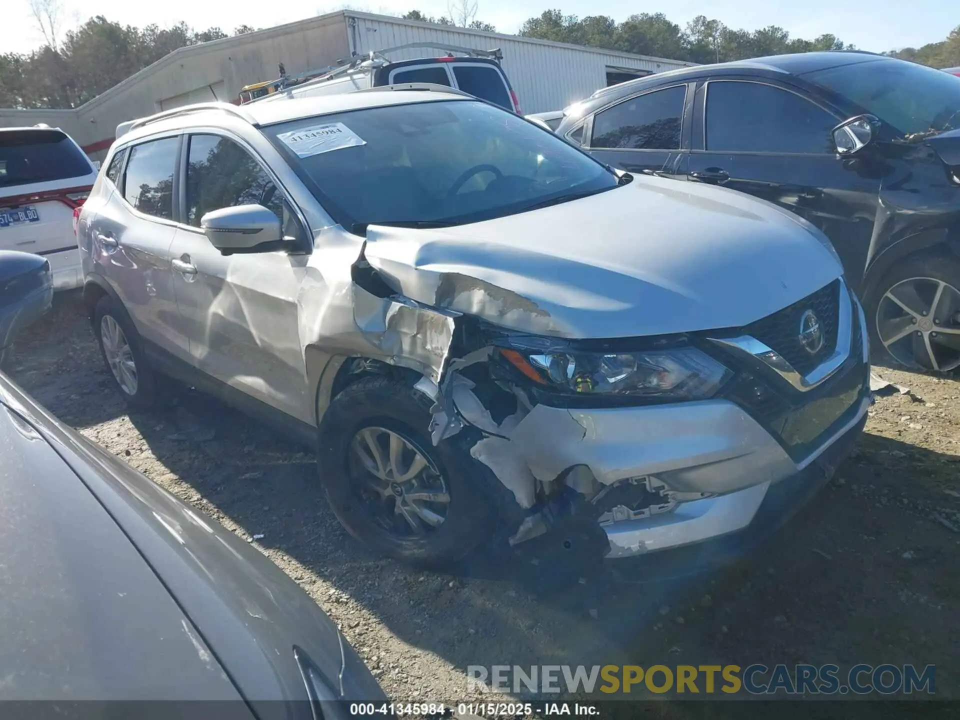 1 Photograph of a damaged car JN1BJ1BW6NW490108 NISSAN ROGUE SPORT 2022