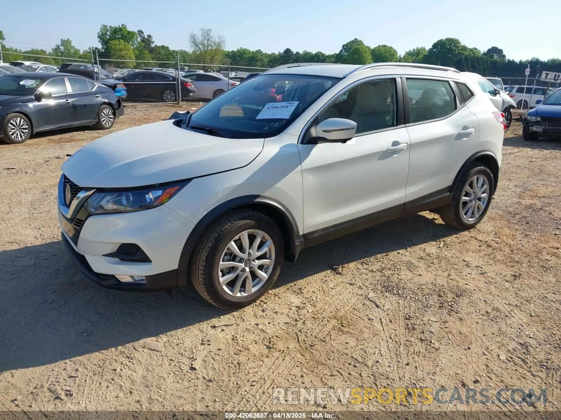 2 Photograph of a damaged car JN1BJ1BW9NW490359 NISSAN ROGUE SPORT 2022