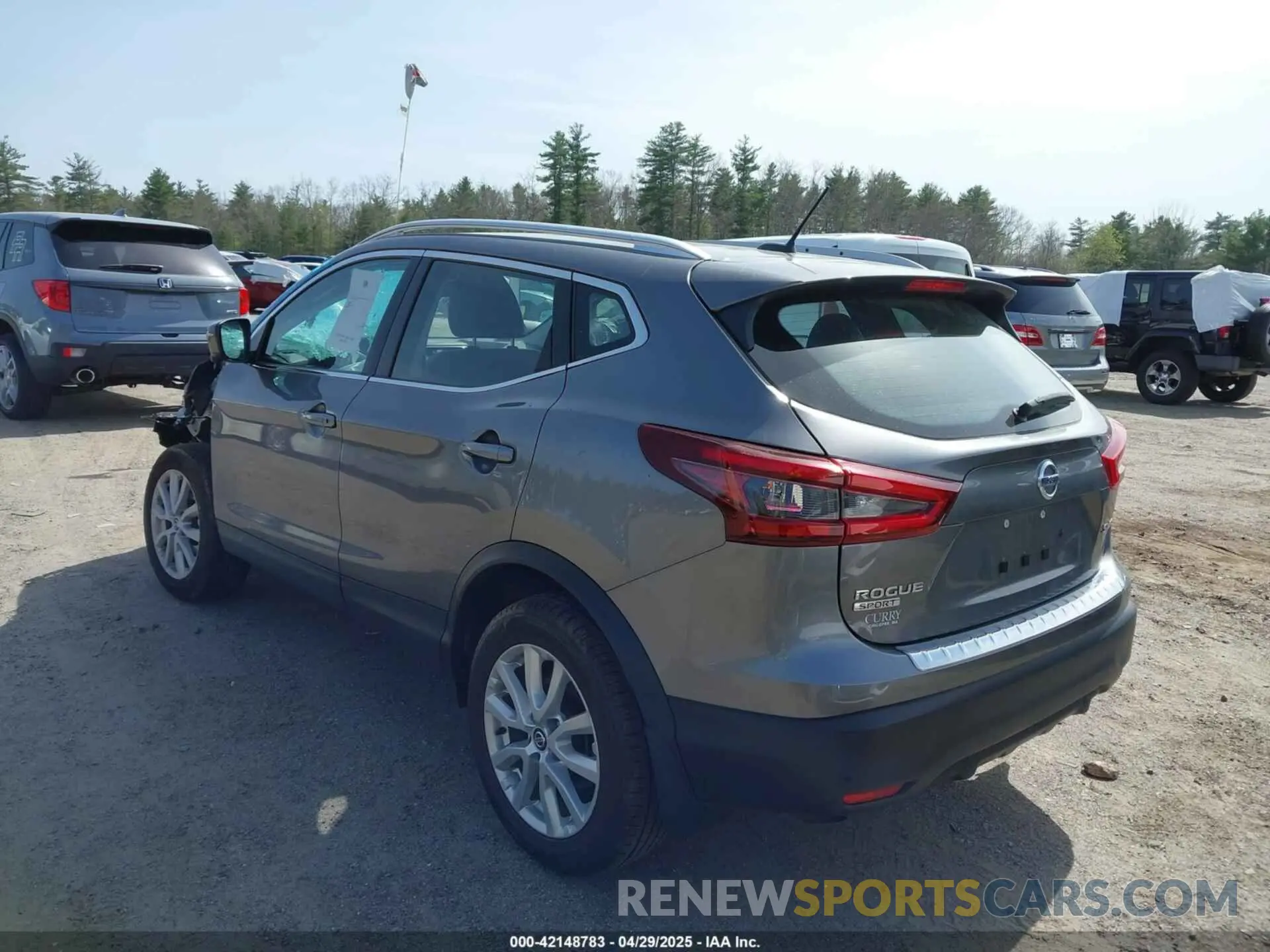 3 Photograph of a damaged car JN1BJ1BWXNW478981 NISSAN ROGUE SPORT 2022