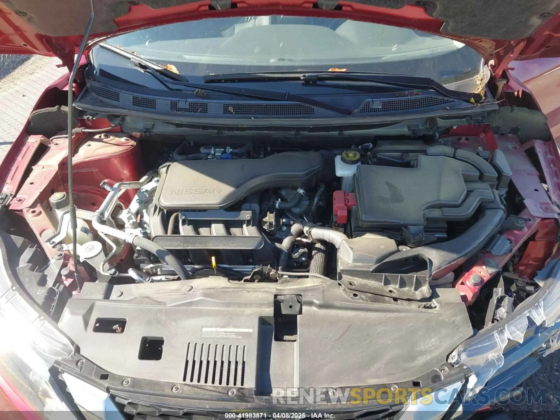 10 Photograph of a damaged car JN1BJ1CV1NW351851 NISSAN ROGUE SPORT 2022
