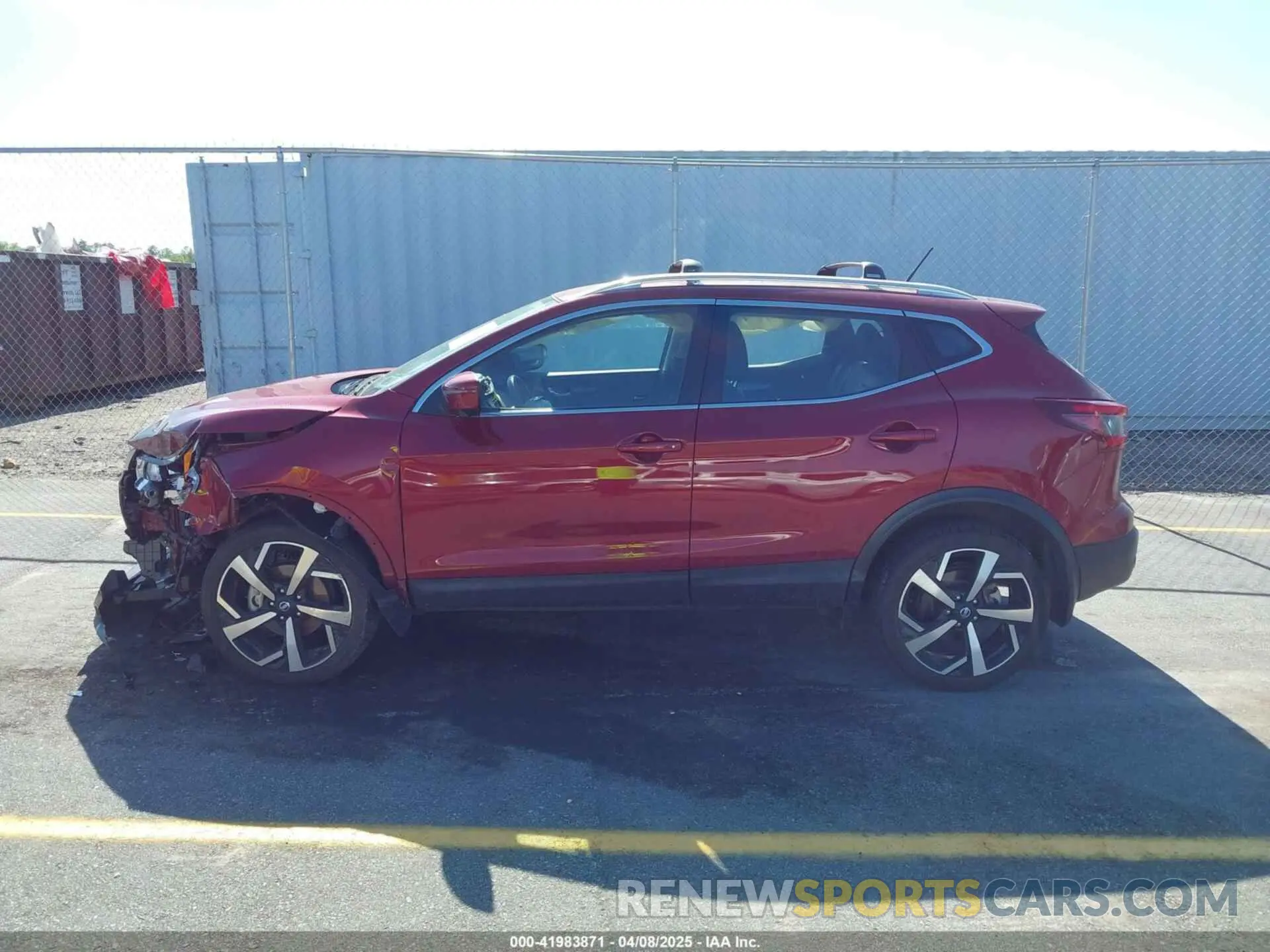 14 Photograph of a damaged car JN1BJ1CV1NW351851 NISSAN ROGUE SPORT 2022