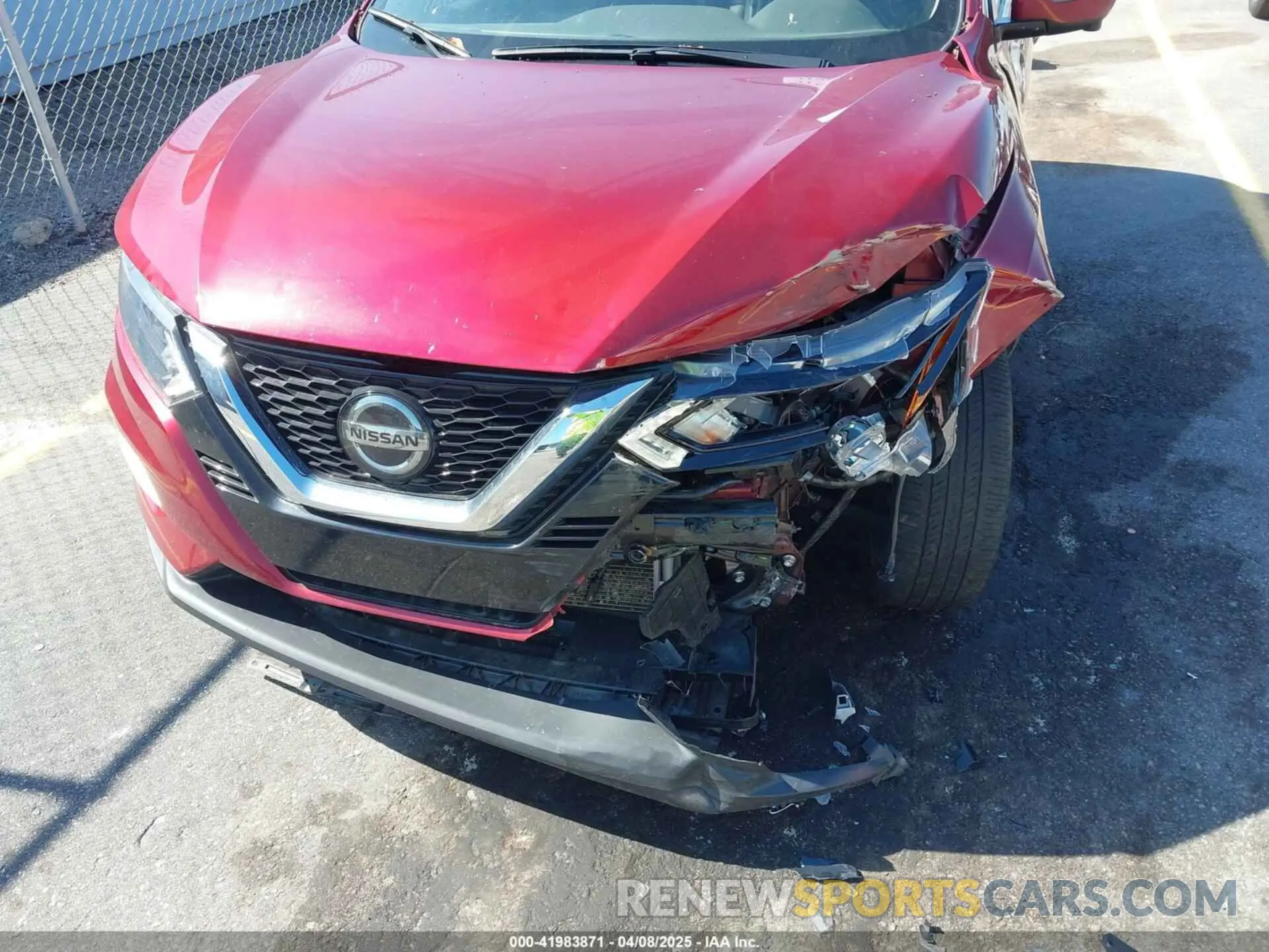 6 Photograph of a damaged car JN1BJ1CV1NW351851 NISSAN ROGUE SPORT 2022