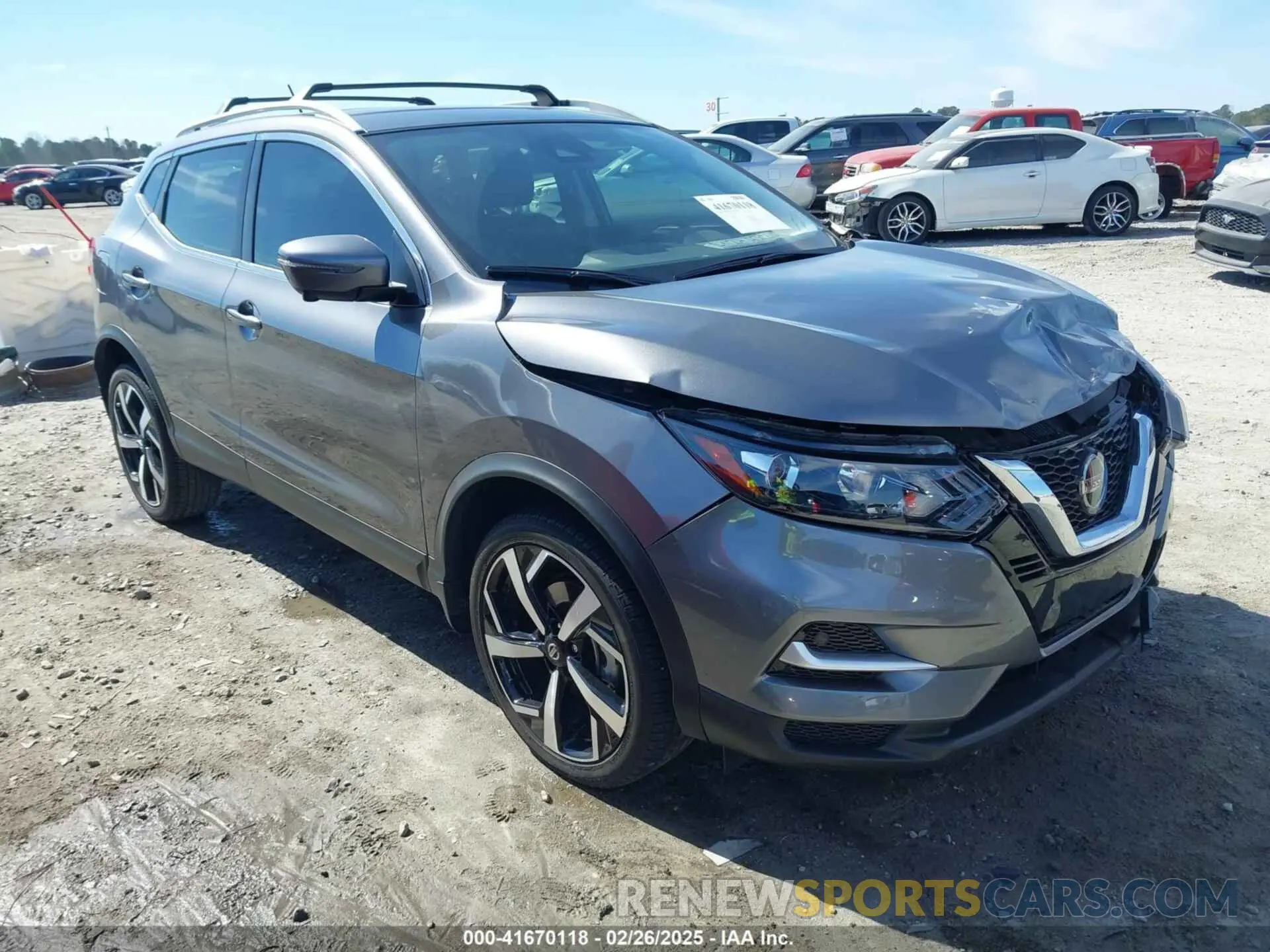 1 Photograph of a damaged car JN1BJ1CV1NW351929 NISSAN ROGUE SPORT 2022