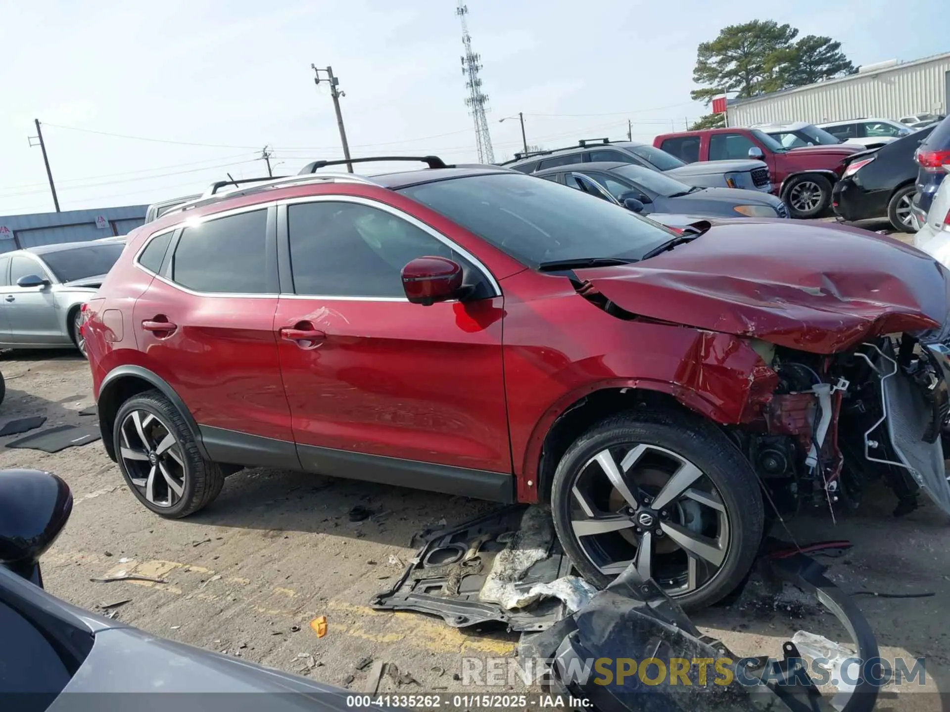 13 Photograph of a damaged car JN1BJ1CV2NW351390 NISSAN ROGUE SPORT 2022