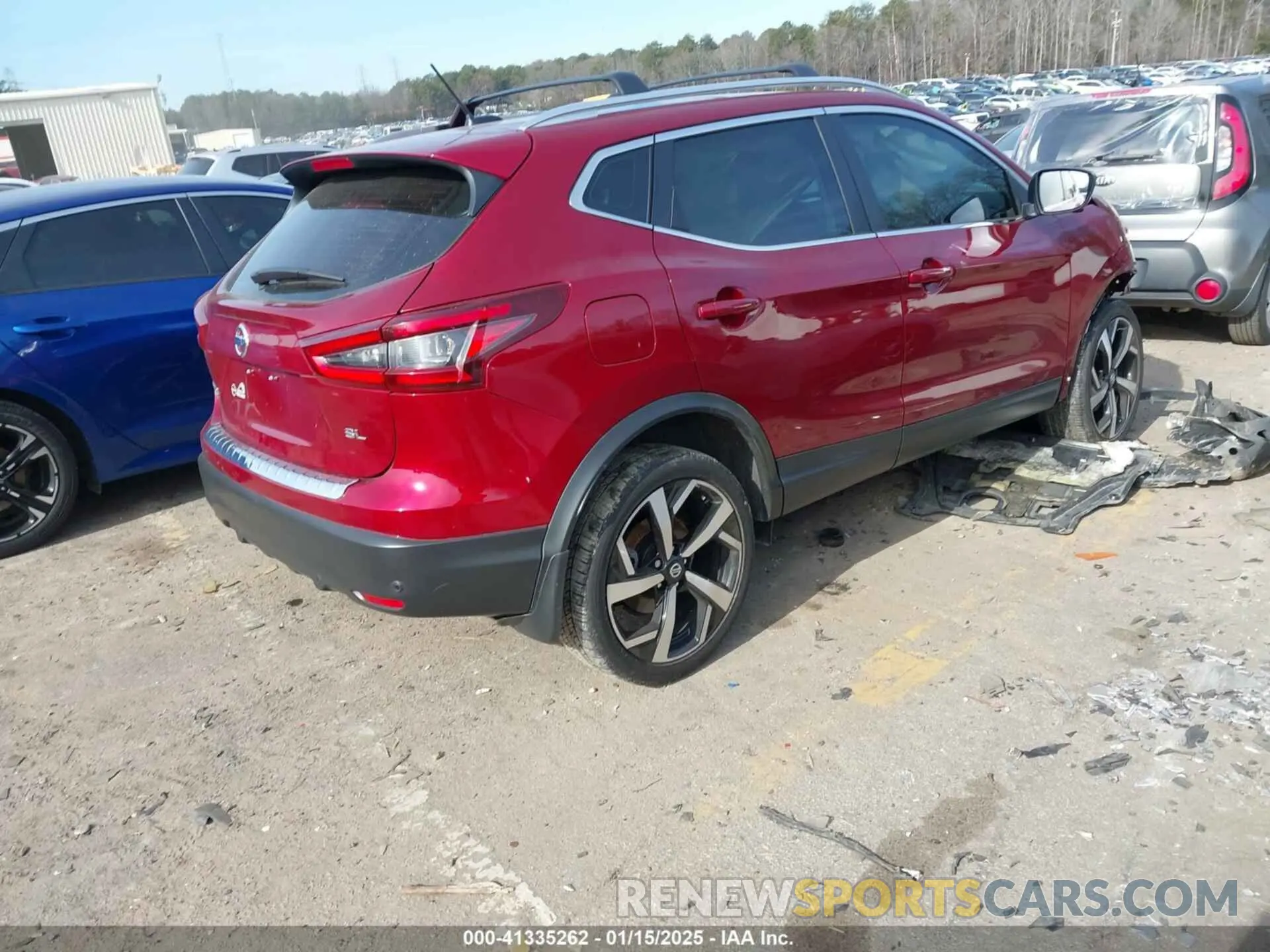 4 Photograph of a damaged car JN1BJ1CV2NW351390 NISSAN ROGUE SPORT 2022