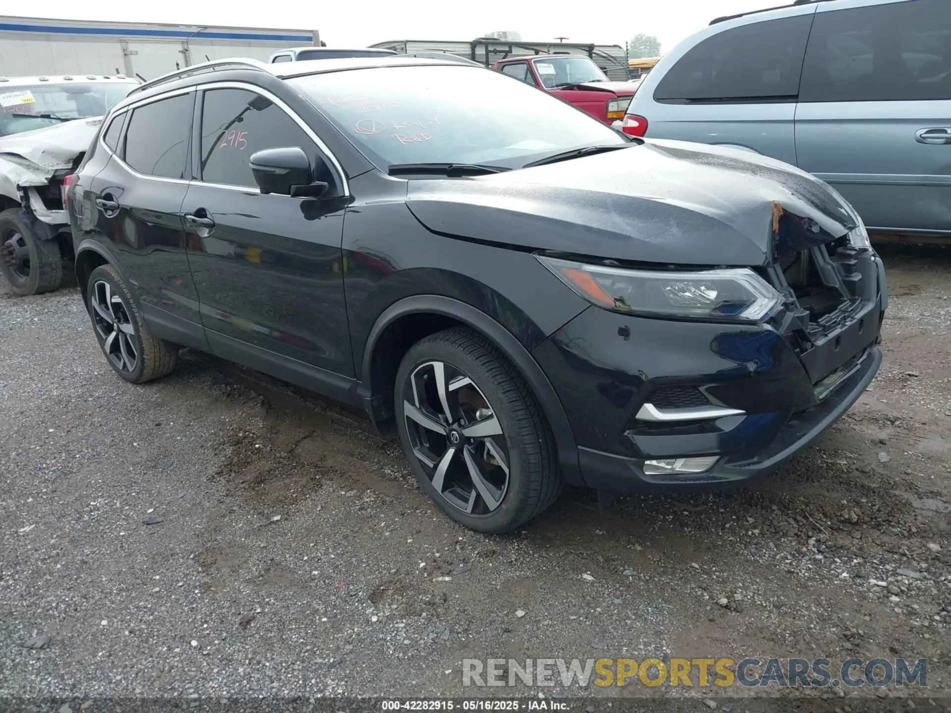 1 Photograph of a damaged car JN1BJ1CV6NW349223 NISSAN ROGUE SPORT 2022