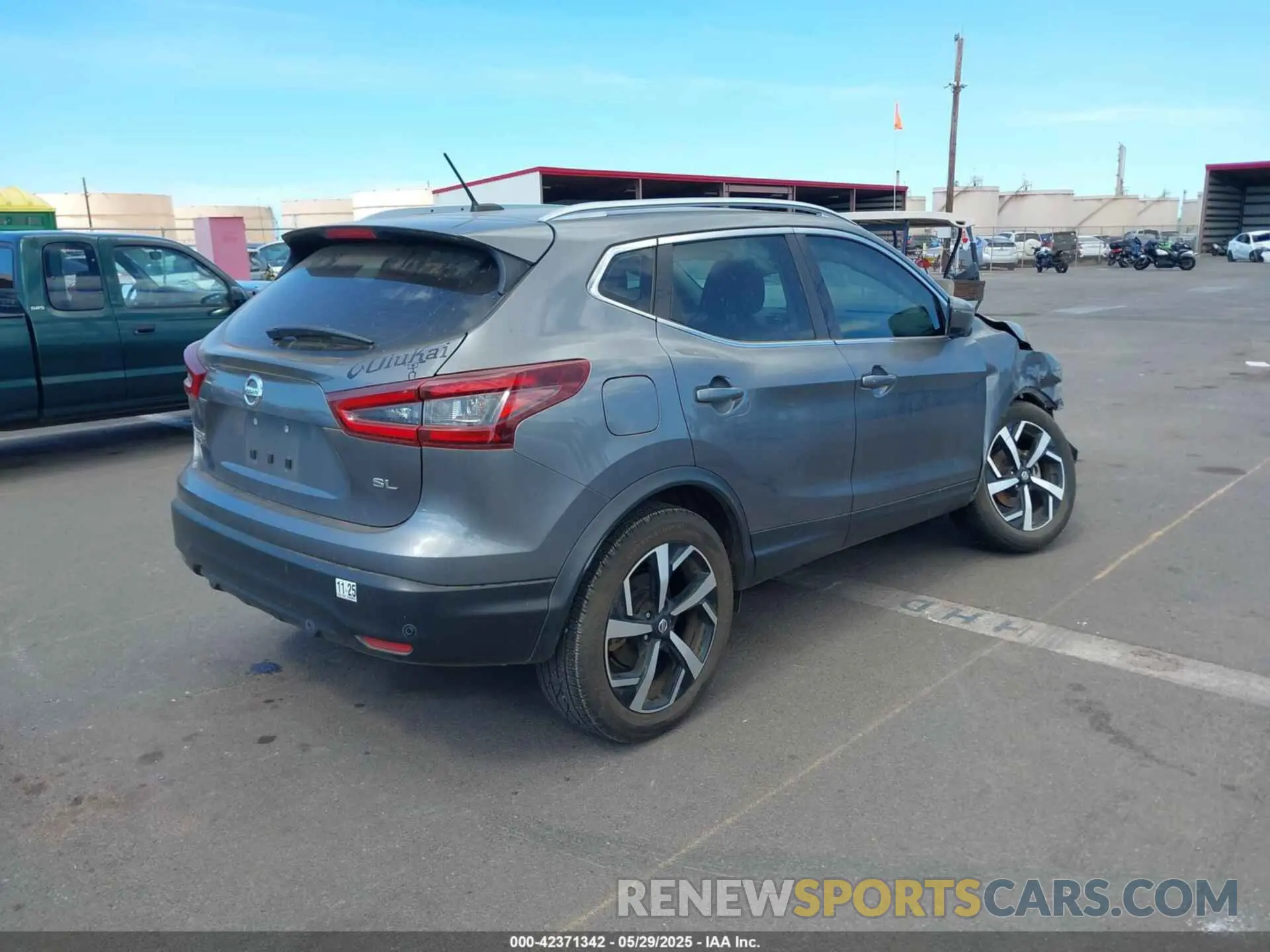 4 Photograph of a damaged car JN1BJ1CV6NW349741 NISSAN ROGUE SPORT 2022