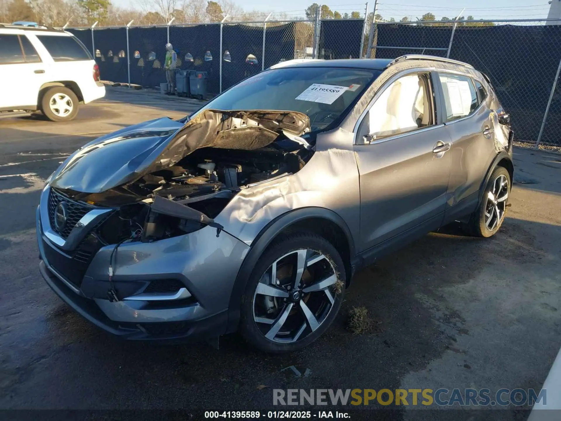 2 Photograph of a damaged car JN1BJ1CV7NW352440 NISSAN ROGUE SPORT 2022
