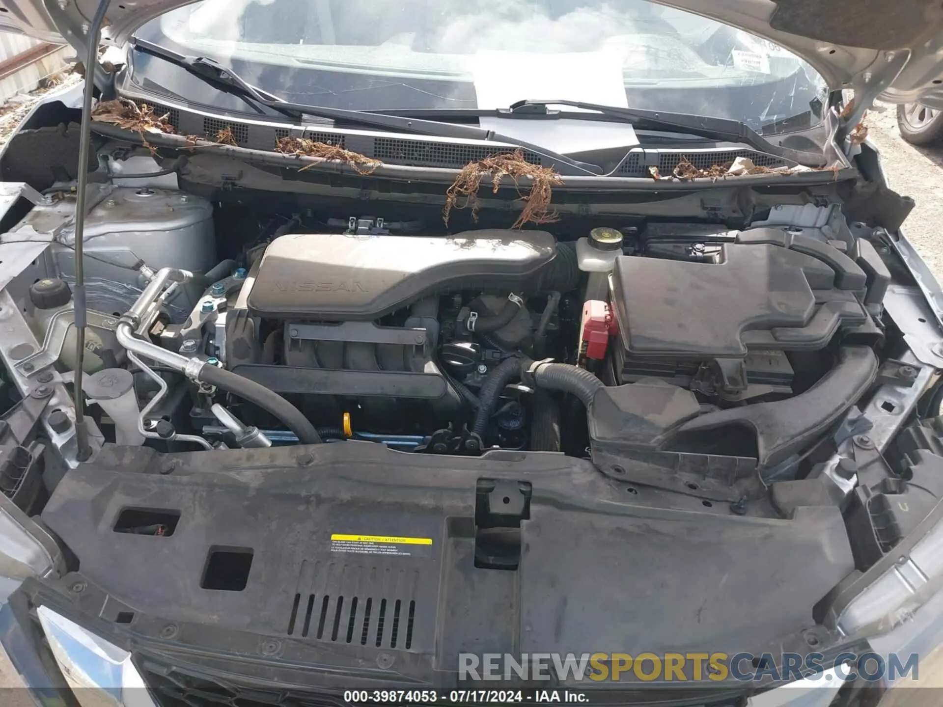 10 Photograph of a damaged car JN1BJ1CV8NW341284 NISSAN ROGUE SPORT 2022