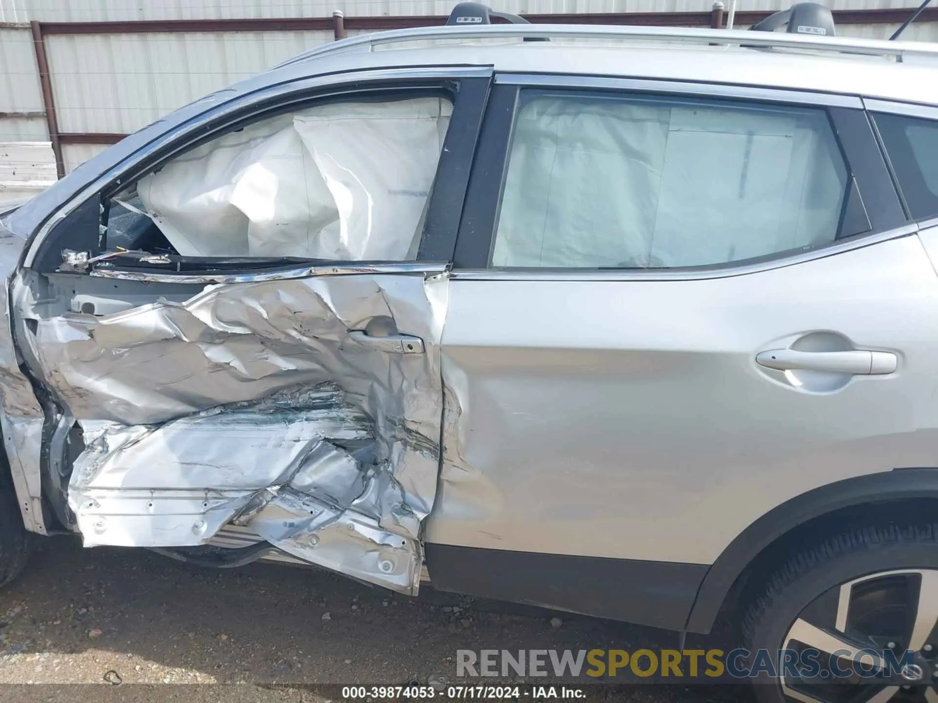 14 Photograph of a damaged car JN1BJ1CV8NW341284 NISSAN ROGUE SPORT 2022