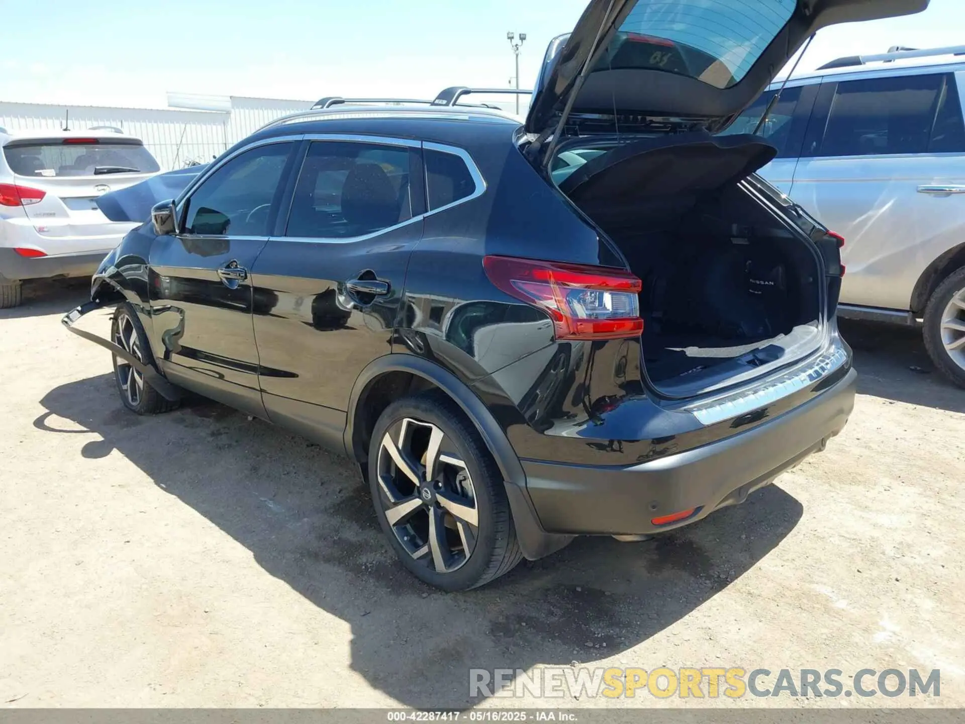 3 Photograph of a damaged car JN1BJ1CV9NW352195 NISSAN ROGUE SPORT 2022