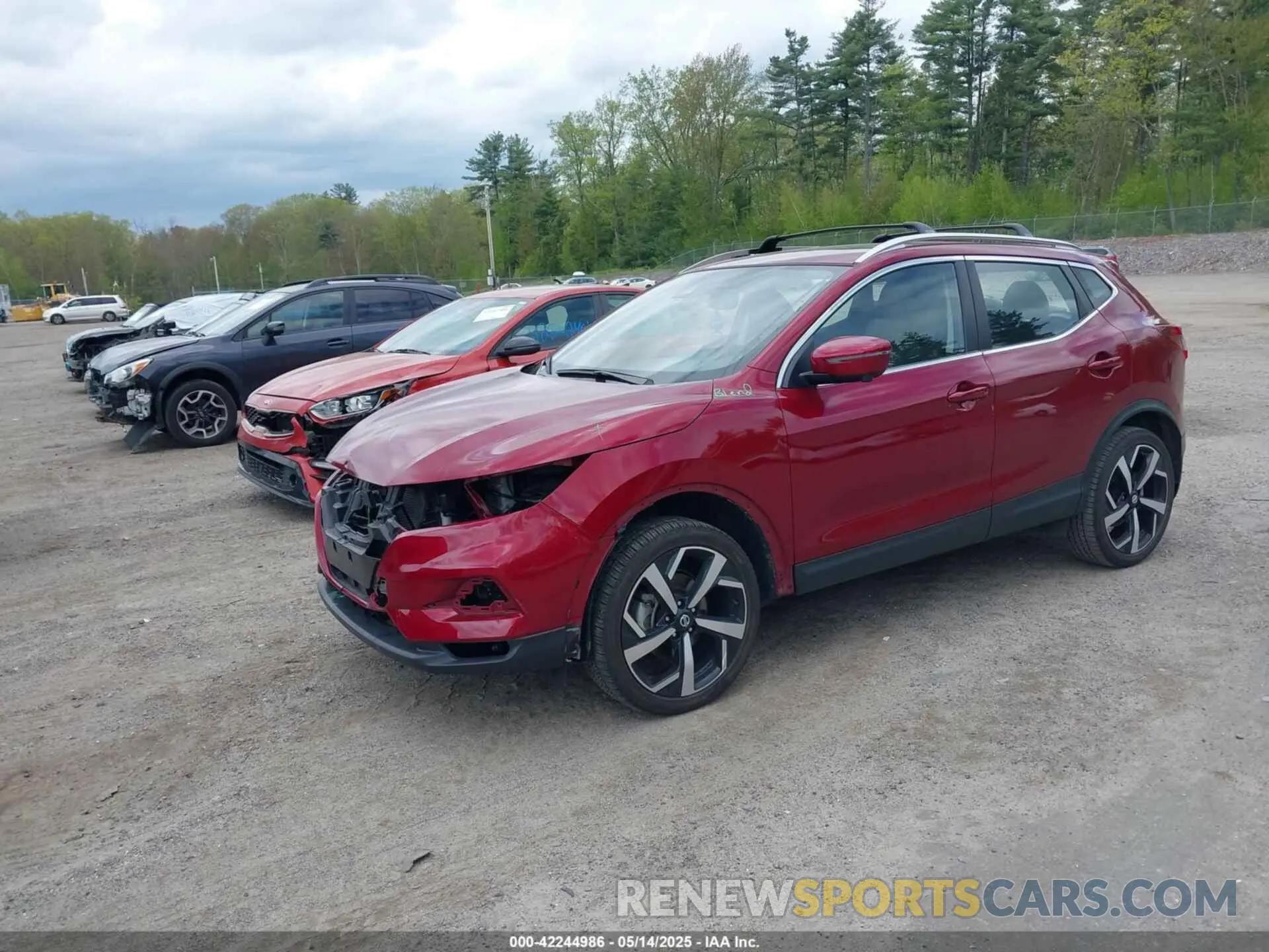 2 Photograph of a damaged car JN1BJ1CW0NW484433 NISSAN ROGUE SPORT 2022