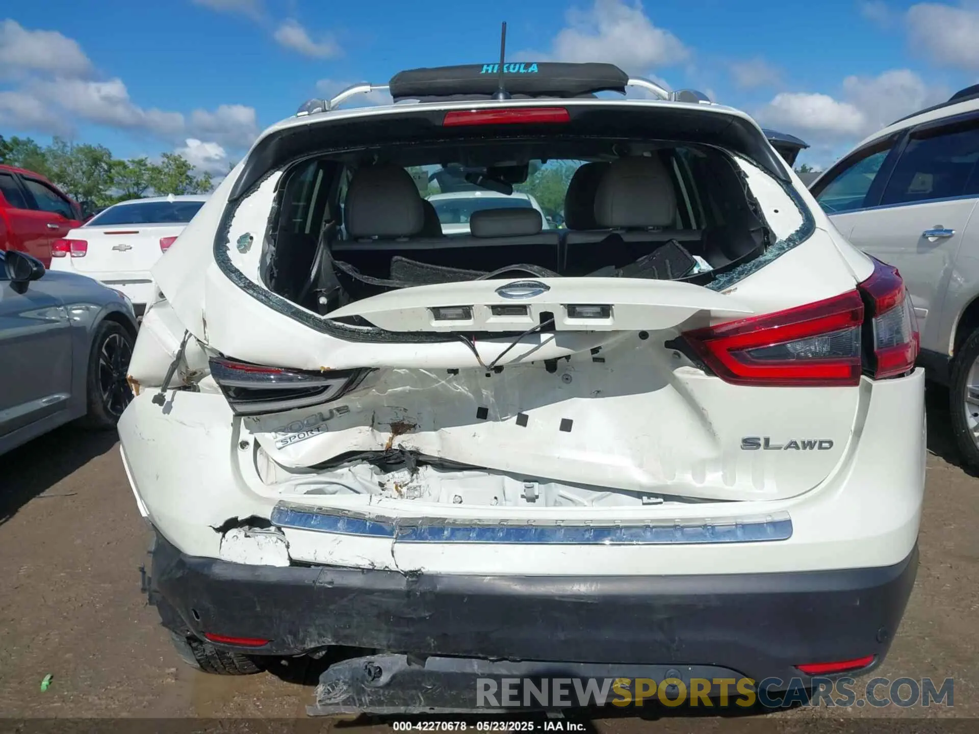 16 Photograph of a damaged car JN1BJ1CW0NW493553 NISSAN ROGUE SPORT 2022