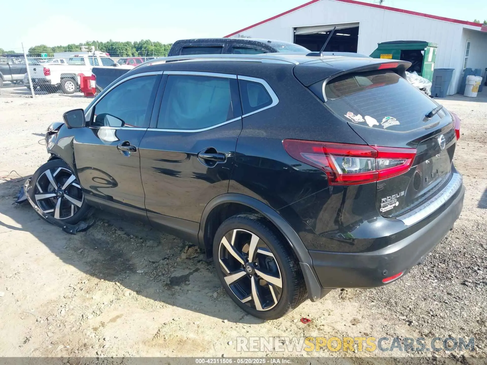 3 Photograph of a damaged car JN1BJ1CW0NW499143 NISSAN ROGUE SPORT 2022