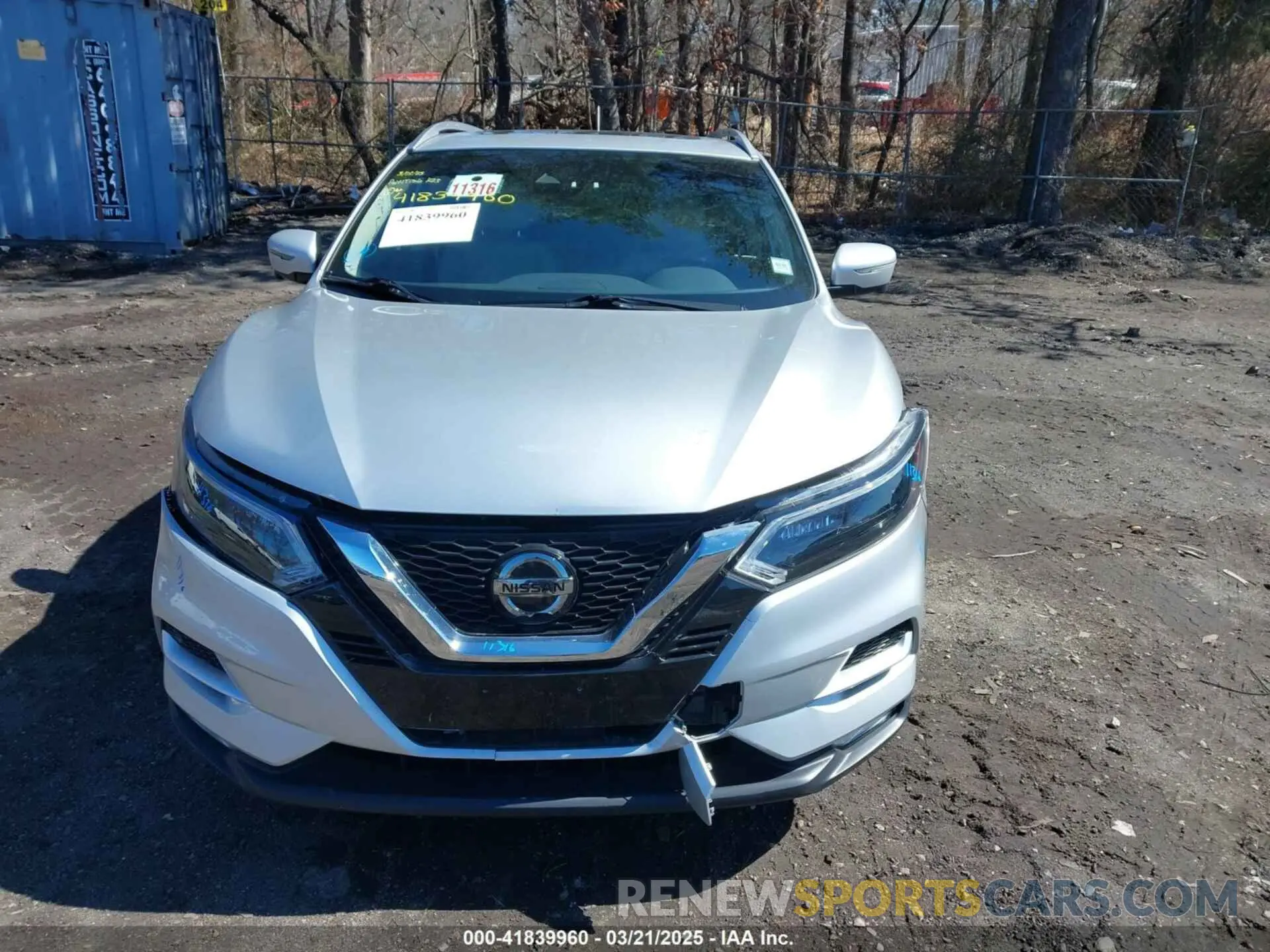 12 Photograph of a damaged car JN1BJ1CW5NW484654 NISSAN ROGUE SPORT 2022